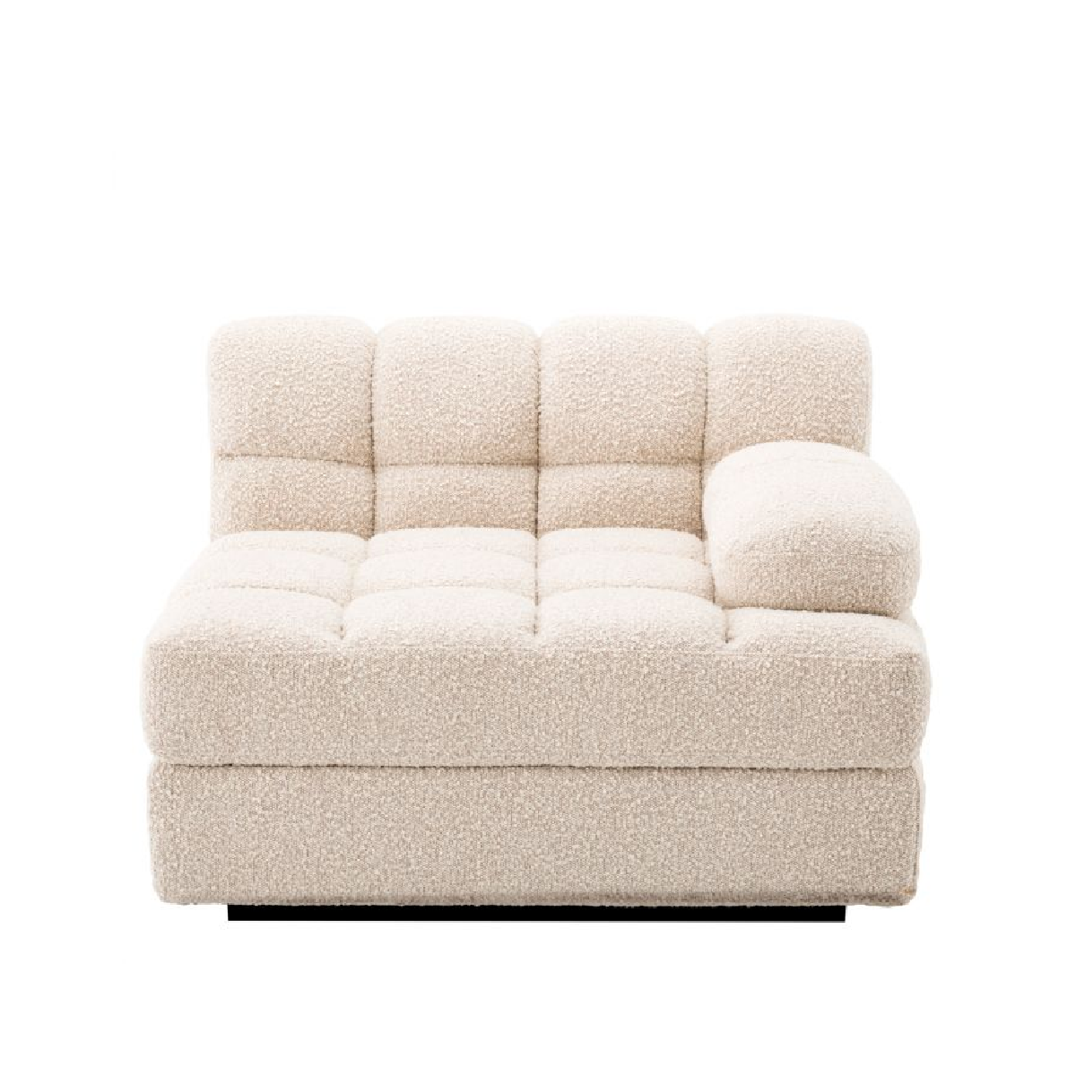 Module d'angle droit bouclé crème | Eichholtz Dean | REMO-HOME, mobilier et décoration d'intérieur