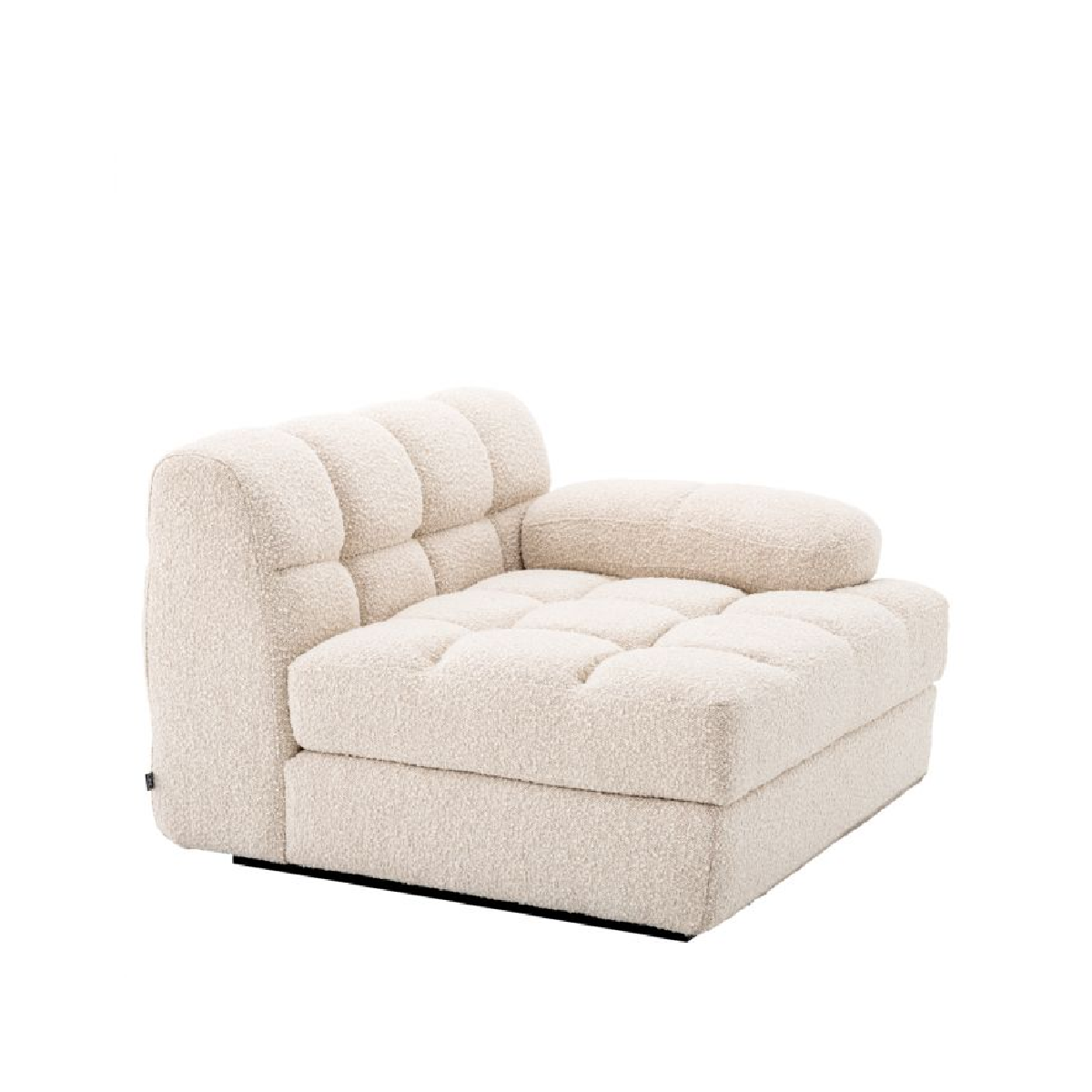 Module d'angle droit bouclé crème | Eichholtz Dean | REMO-HOME, mobilier et décoration d'intérieur