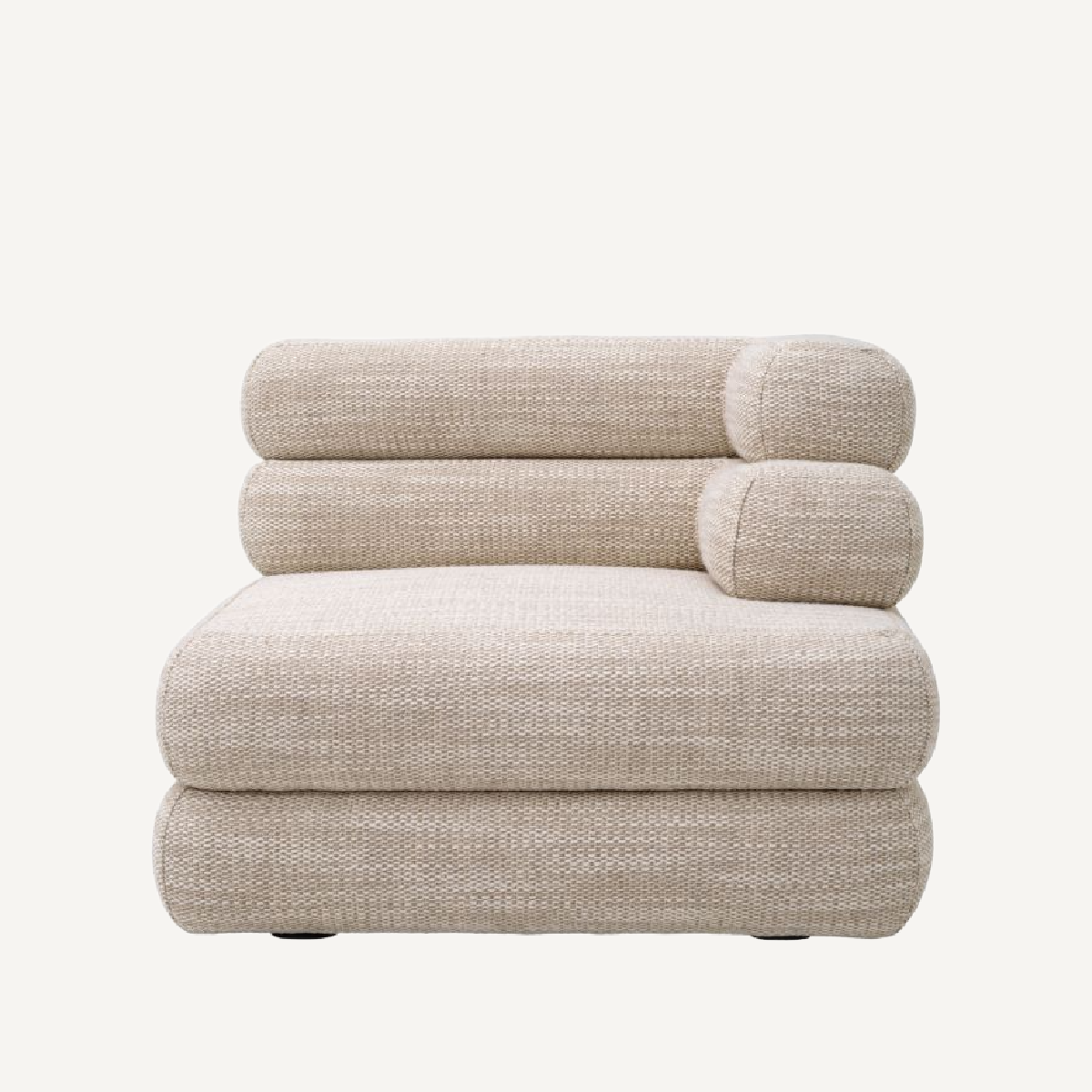 Module d'angle droit modulable en tissu sable | Eichholtz Malaga | REMO-HOME, mobilier et décoration d'intérieur