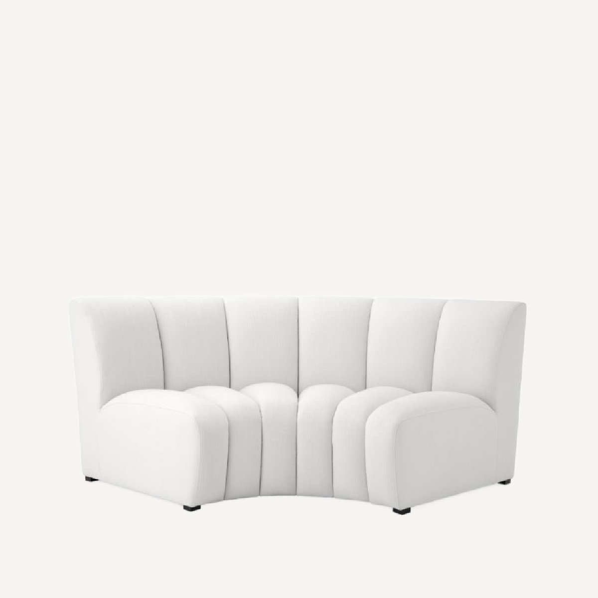 Module d'angle en tissu blanc | Eichholtz Lando | REMO-HOME, mobilier et décoration d'intérieur