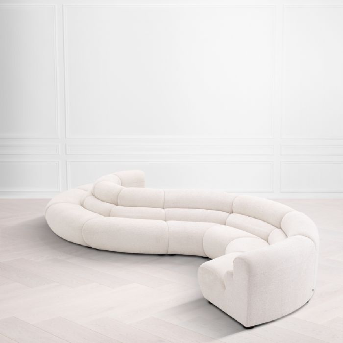 Module d'angle extérieur tissu blanc cassé | Eichholtz Lindau | REMO-HOME, mobilier et décoration d'intérieur