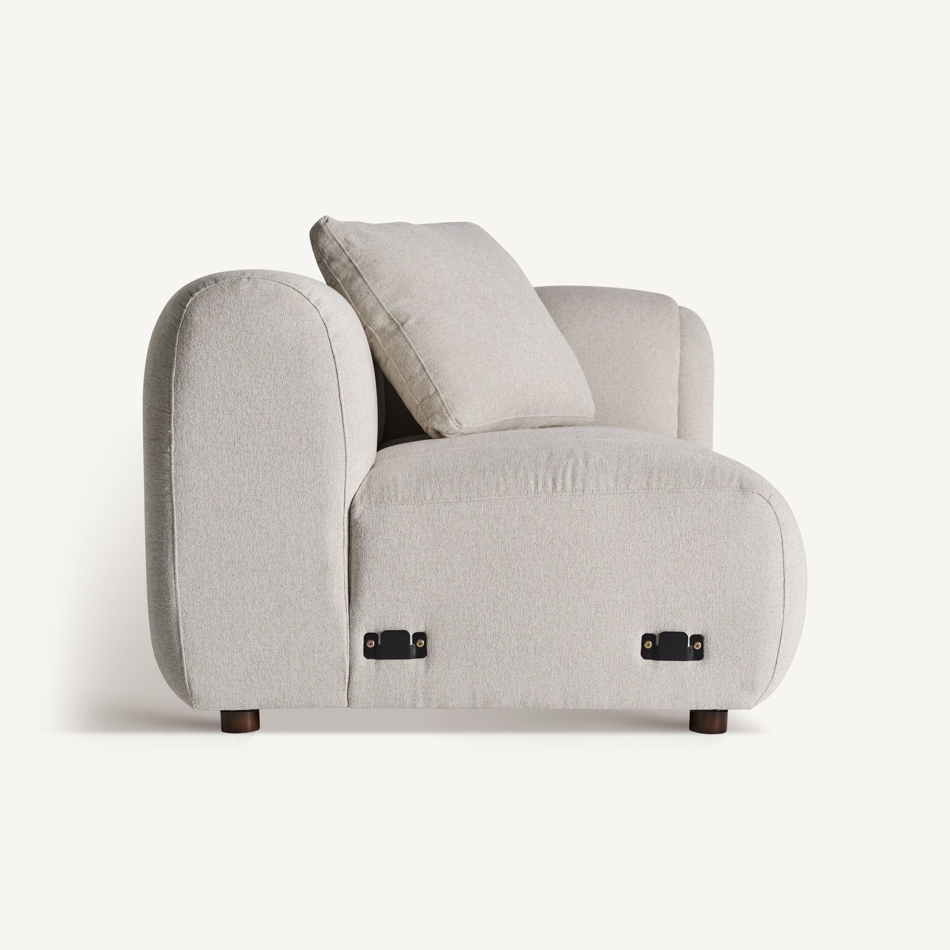 Module d'angle gauche canapé modulable gris | VICAL Dortan | REMO-HOME, mobilier design et décoration d'intérieur