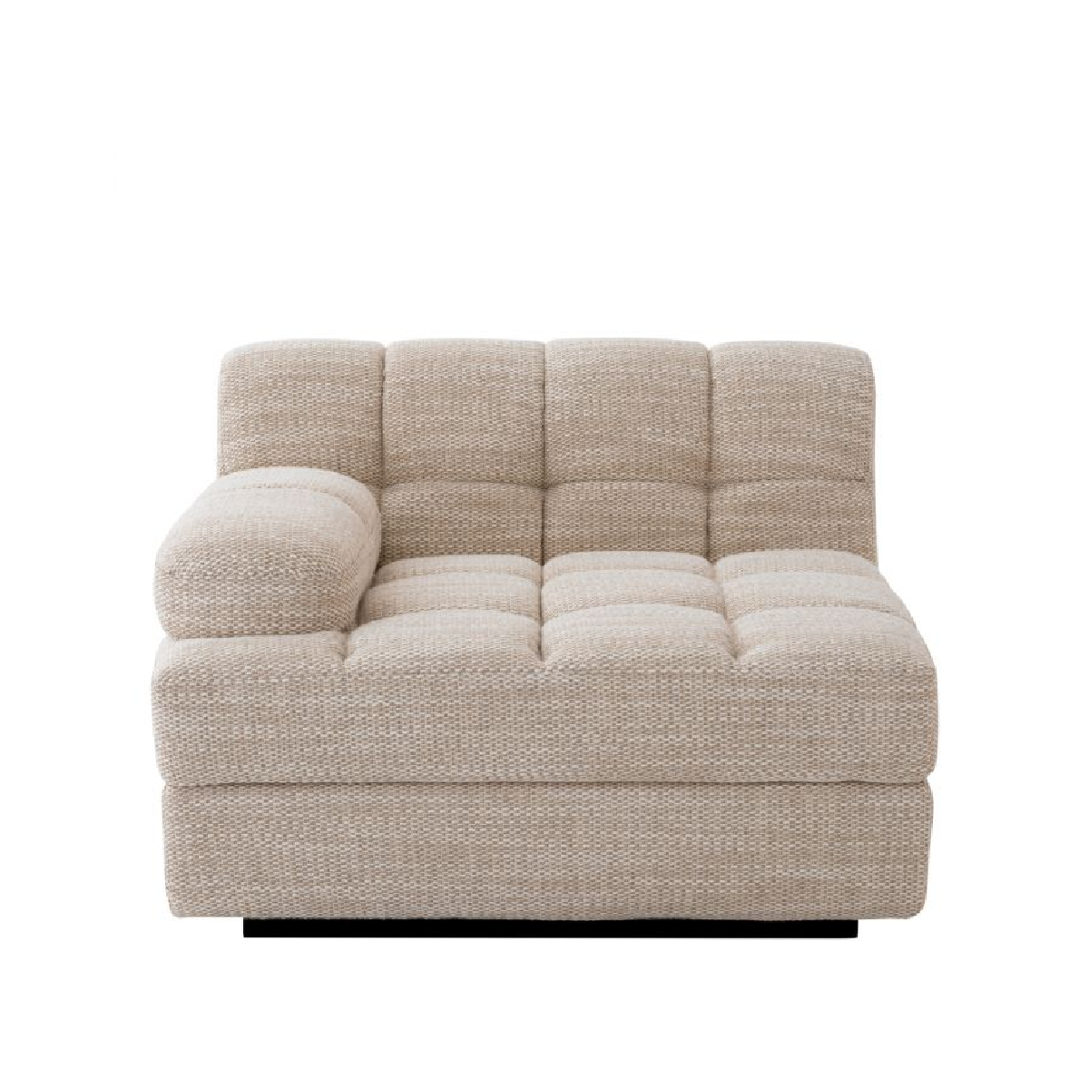 Module d'angle gauche en tissu sable | Eichholtz Dean | REMO-HOME, mobilier et décoration d'intérieur
