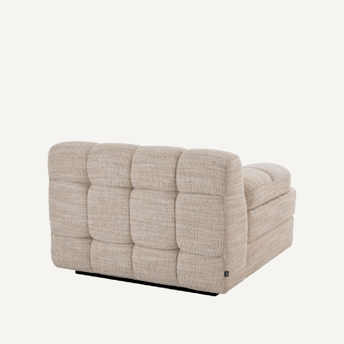 Module d'angle gauche en tissu sable | Eichholtz Dean | REMO-HOME, mobilier et décoration d'intérieur