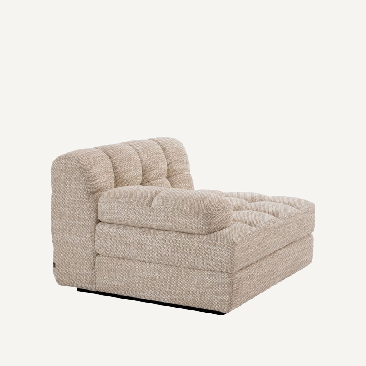 Module d'angle gauche en tissu sable | Eichholtz Dean | REMO-HOME, mobilier et décoration d'intérieur