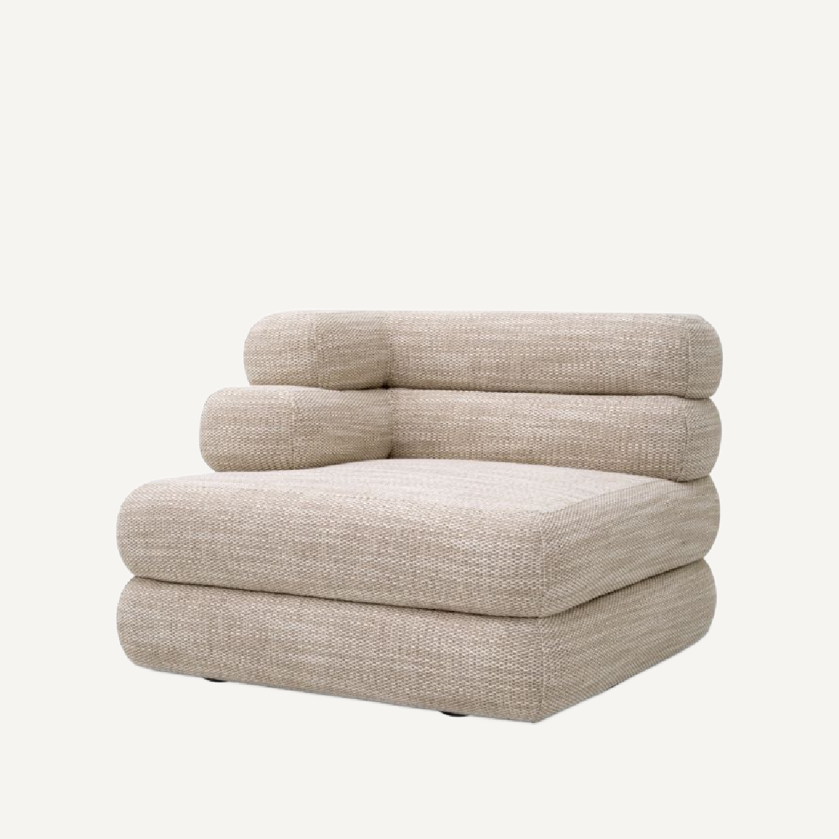 Module d'angle gauche modulable en tissu sable | Eichholtz Malaga | REMO-HOME, mobilier et décoration d'intérieur