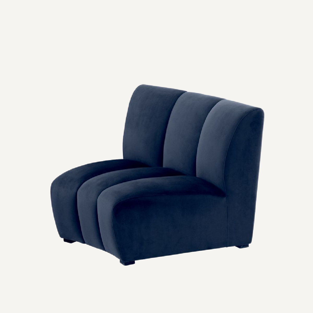 Module en velours bleu nuit | Eichholtz Lando | REMO-HOME, mobilier et décoration d'intérieur