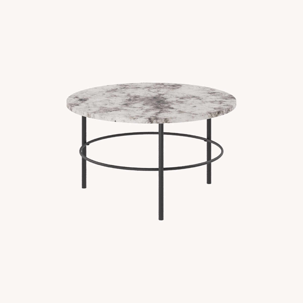 Table basse en marbre blanc | Dôme Deco Montreux | REMO, mobilier et décoration d'intérieur