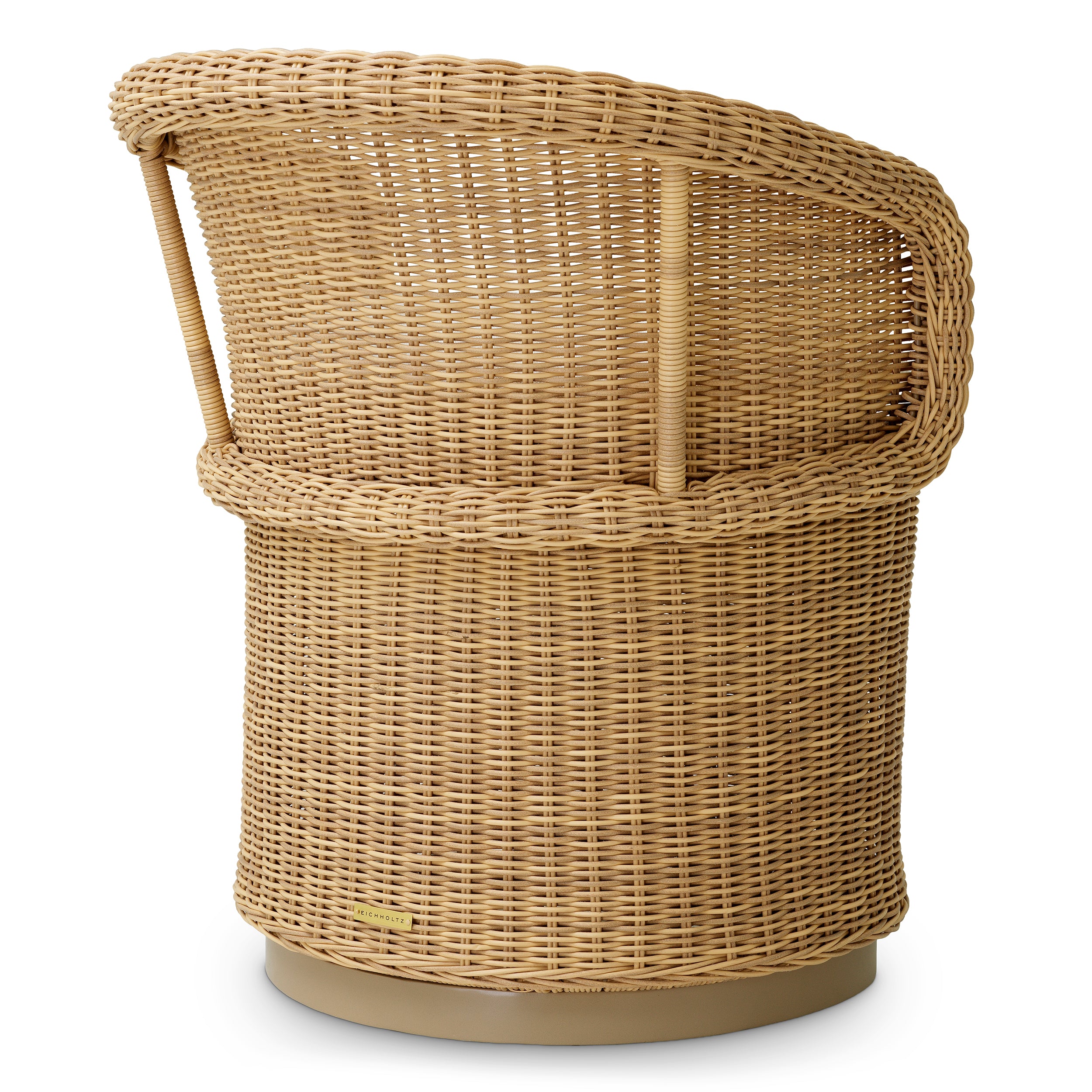 Chaises repas exterieur design en faux rattan | Eichholtz San Remo