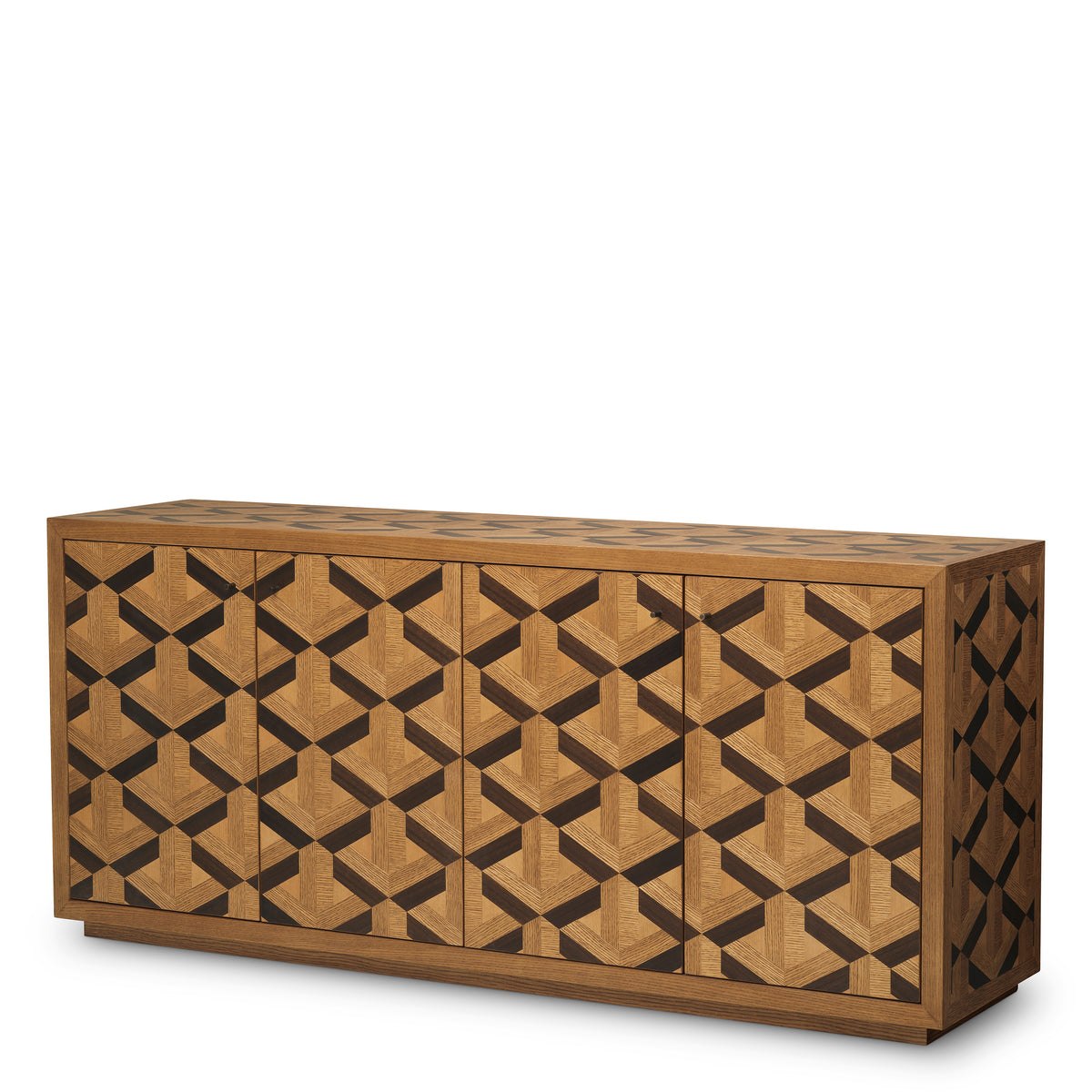Decoration design en oak veneer | Eichholtz Dresser Rubicon