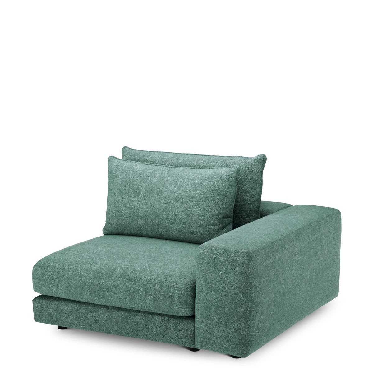 Canapé design haut de gamme en velora sea vert | Eichholtz Club velora