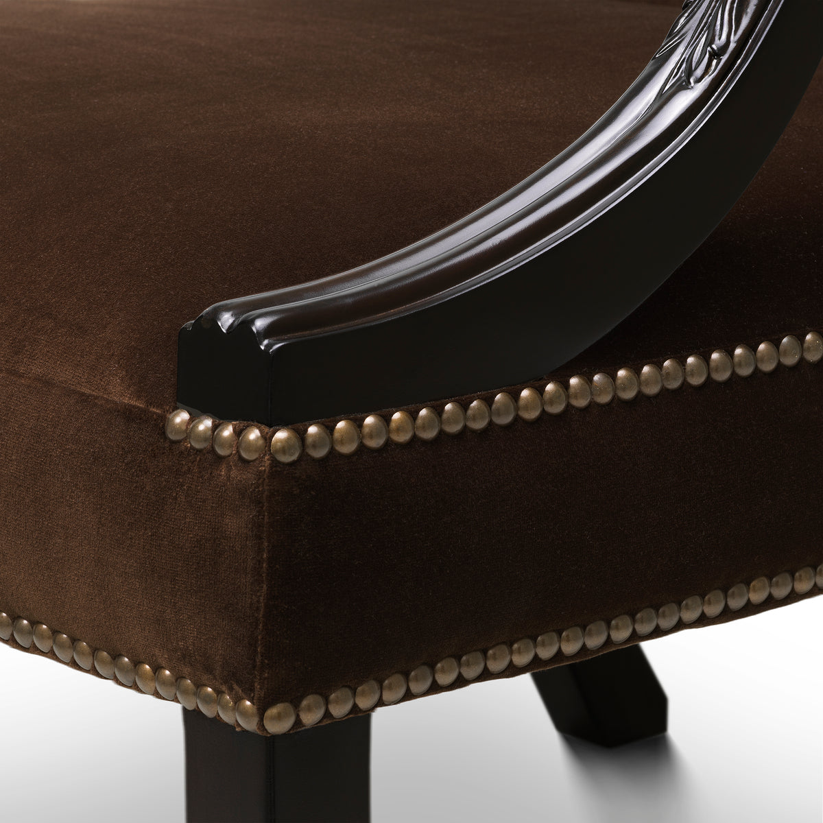 Fauteuil design haut de gamme en eucalyptus finish | Eichholtz Elisha