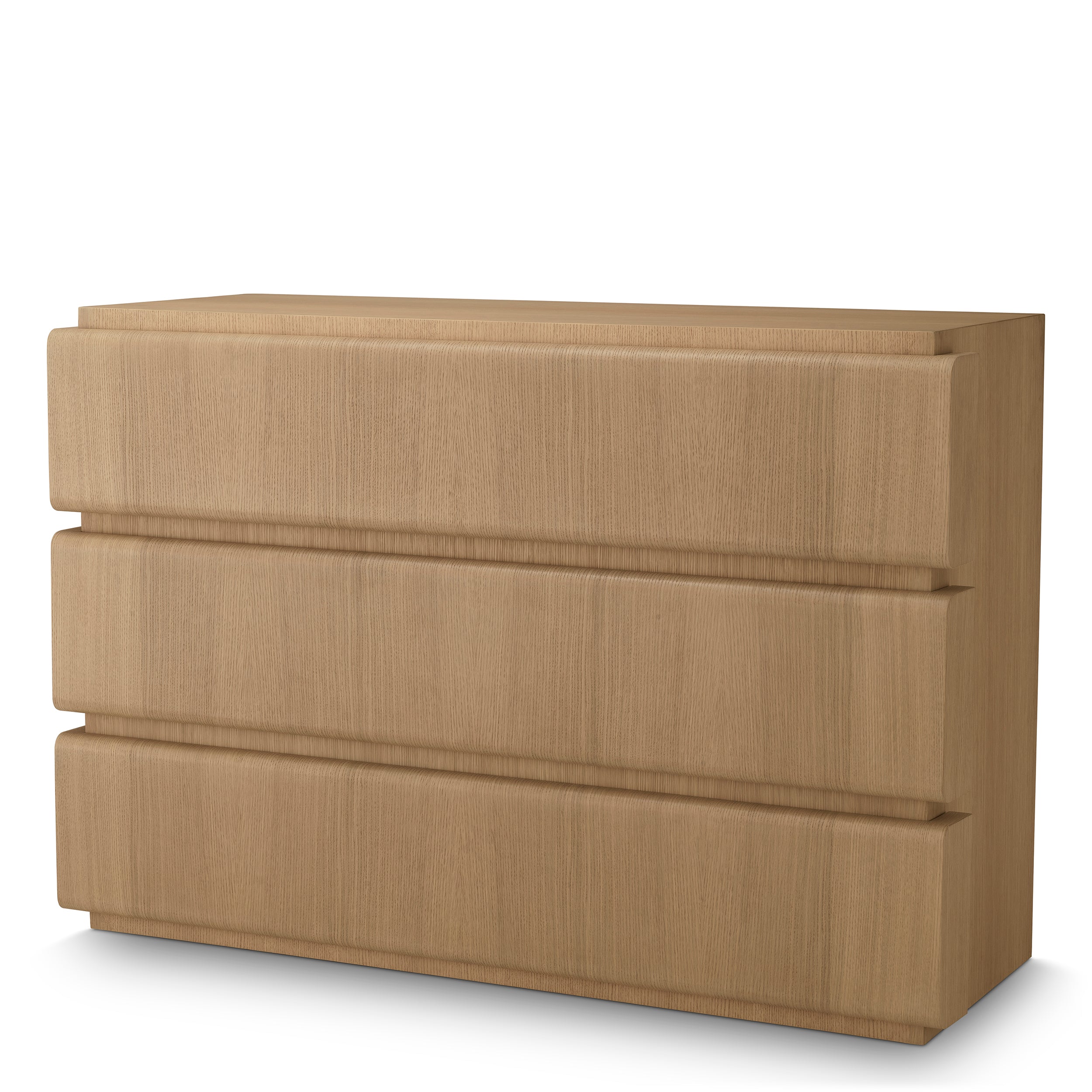 Decoration design en naturel oak veneer | Eichholtz Drawer Dresser