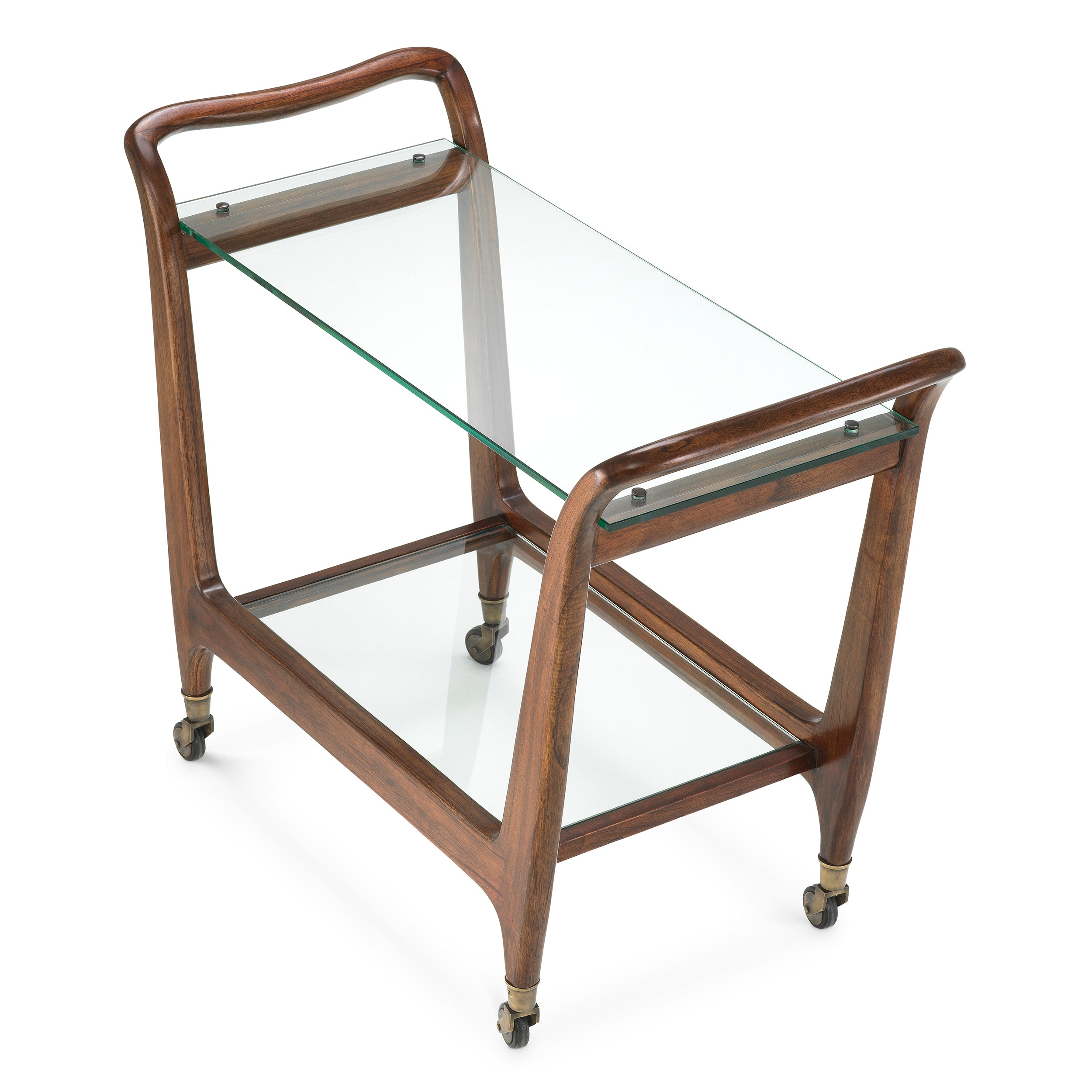 Chariots design en classic marron finish | Eichholtz Trolley Julianne