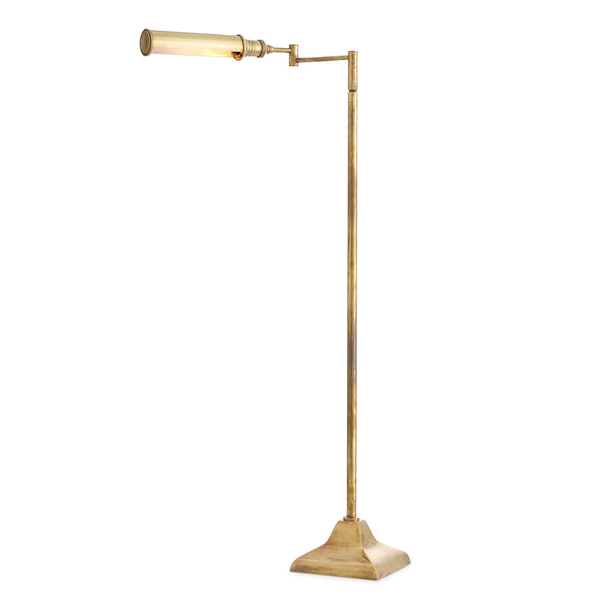 Lampadaire design en finition laiton vintage | Eichholtz Kingston