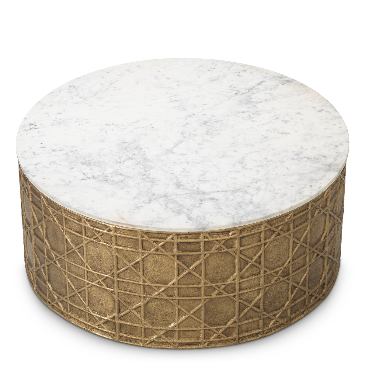 Table basse design en finition laiton vintage | Eichholtz Laurenson