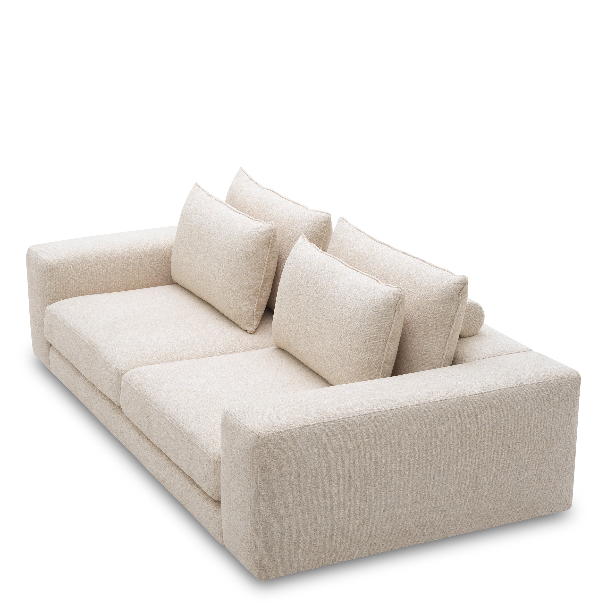 Canape design haut de gamme en nuoro beige | Eichholtz Club nuoro