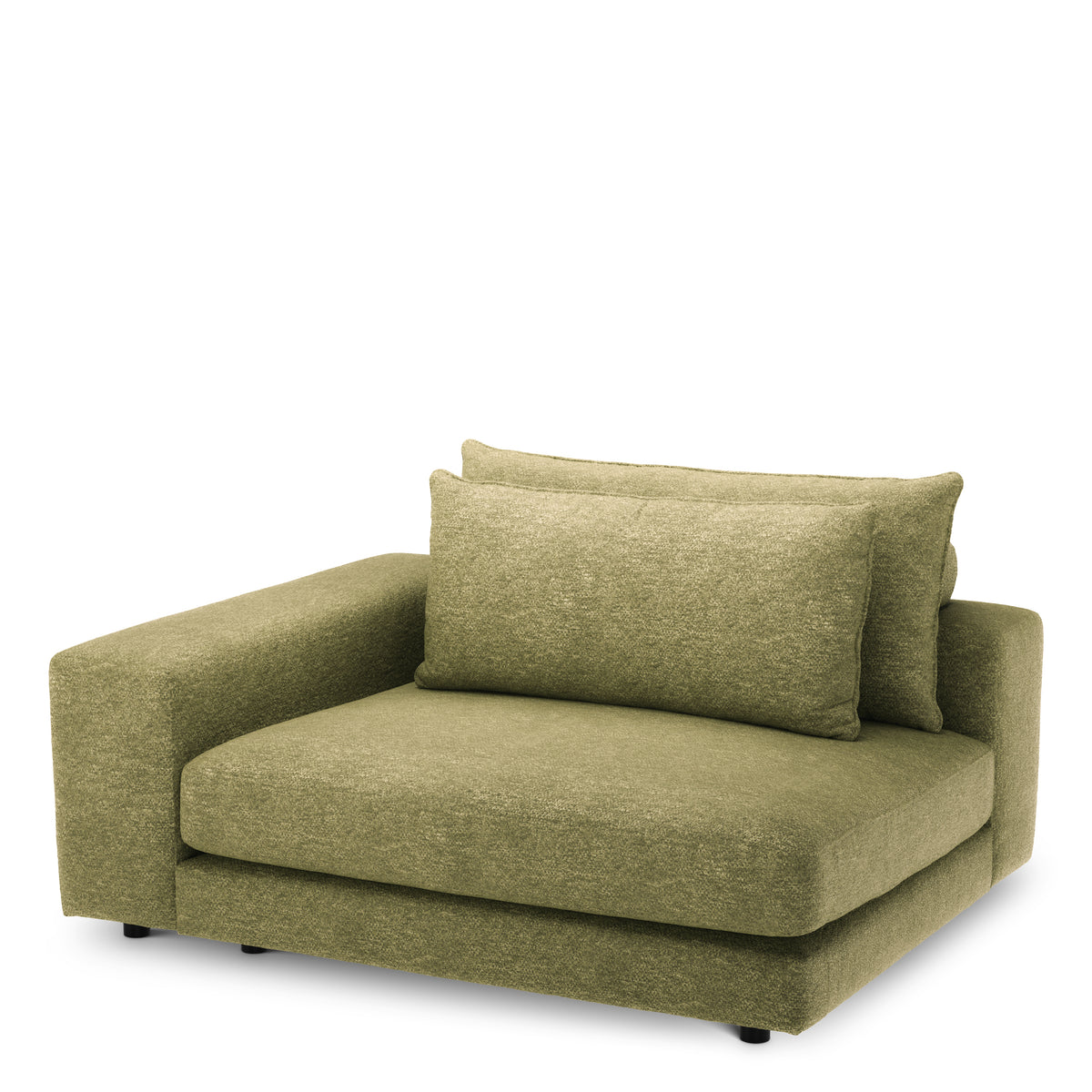 Canapé design haut de gamme en lurano moss vert | Eichholtz Club