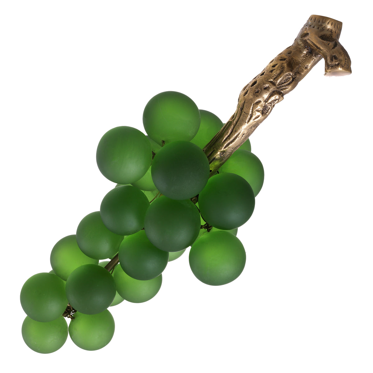 Accessoire décoratif luxe en vert glass | Eichholtz French Grapes