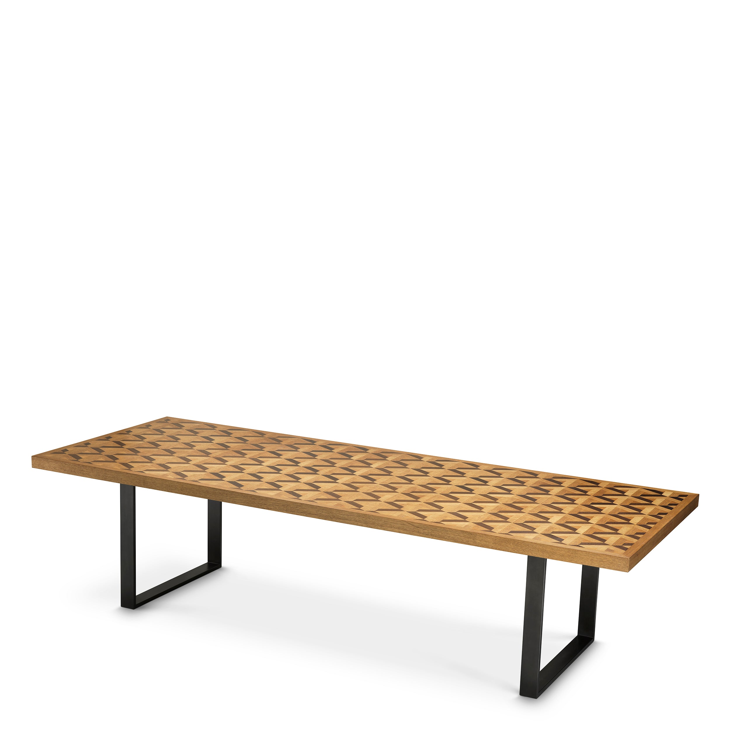 Table salle a manger design en oak veneer | Eichholtz Rubicon oak