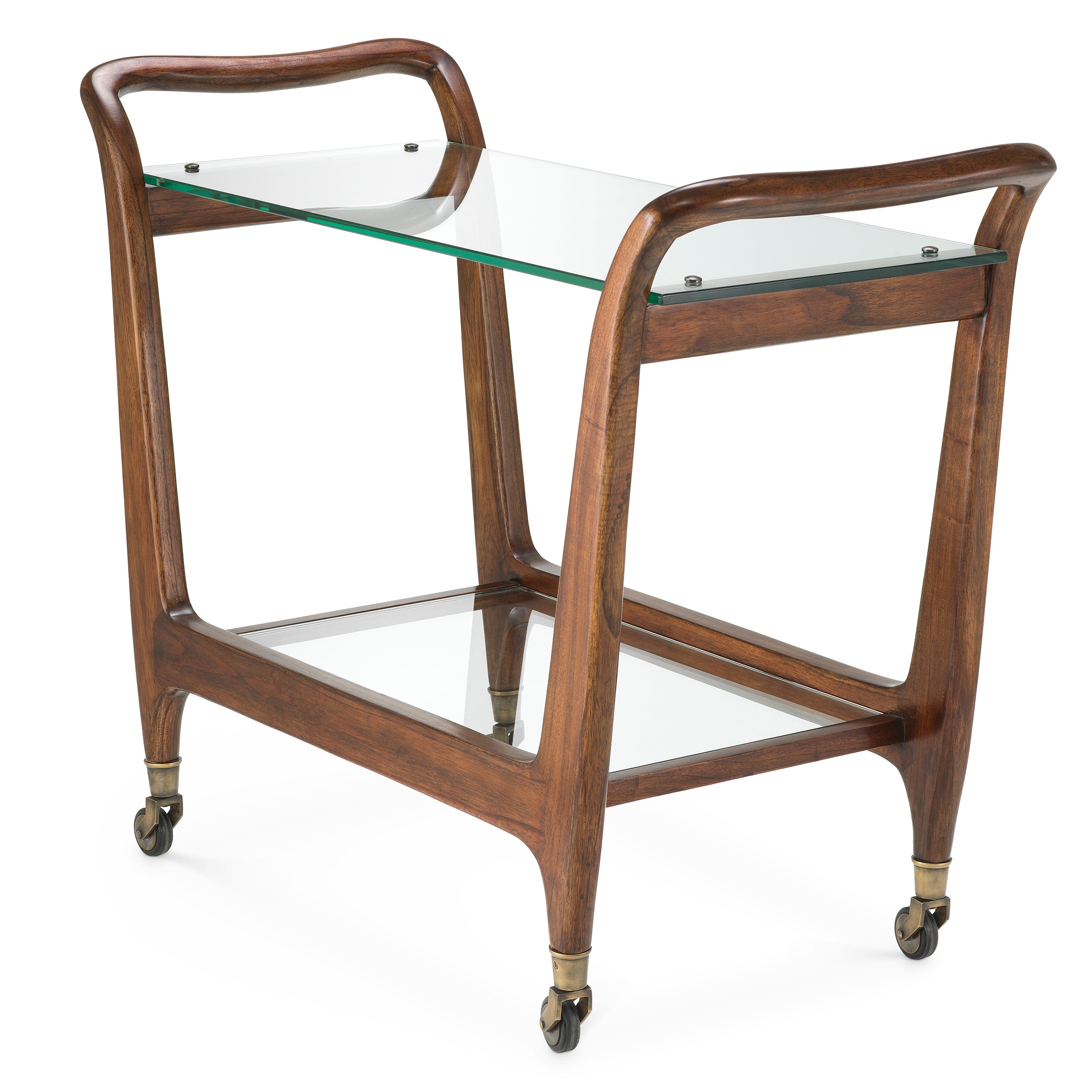 Chariots design en classic marron finish | Eichholtz Trolley Julianne