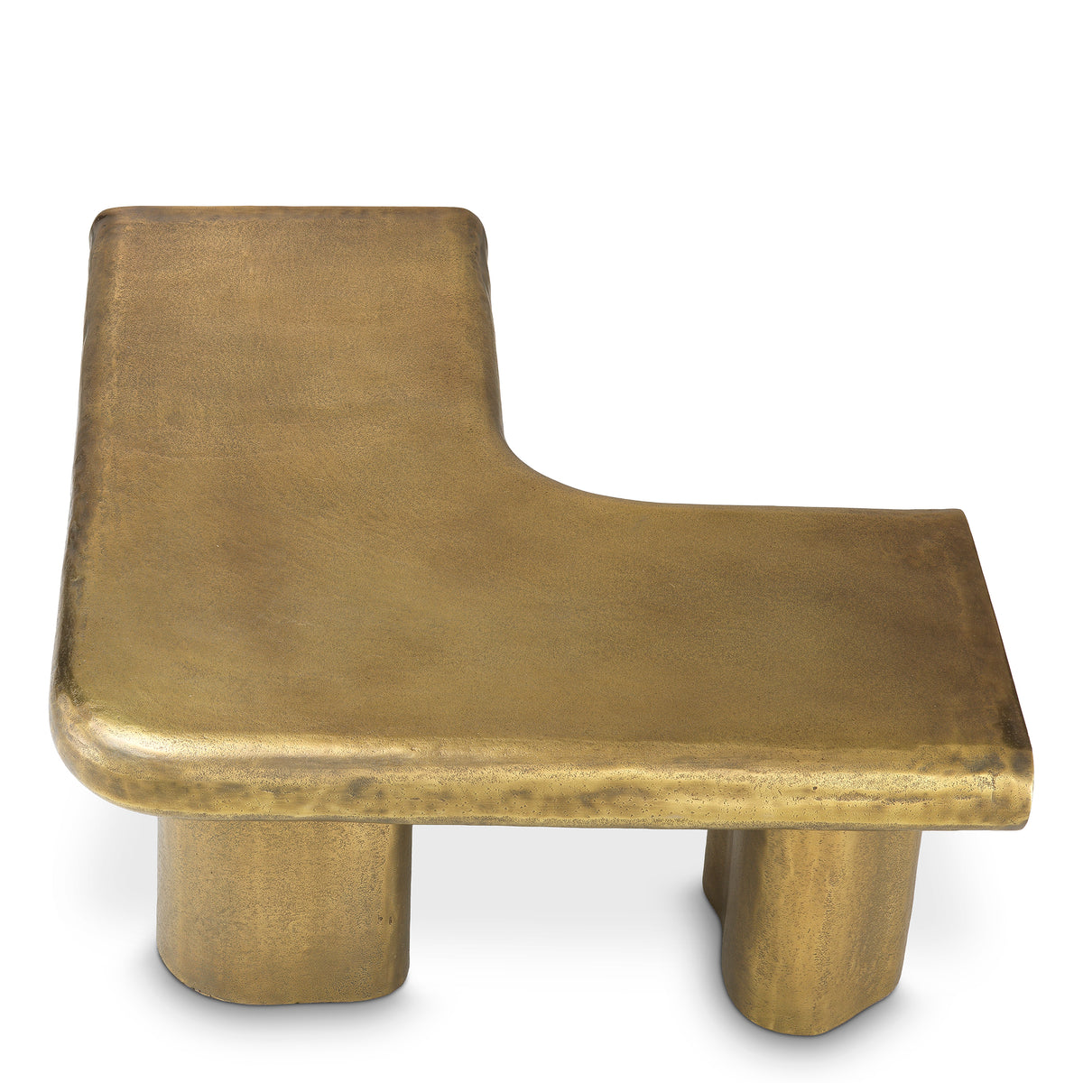 Table basse design en finition laiton vintage | Eichholtz Bellington