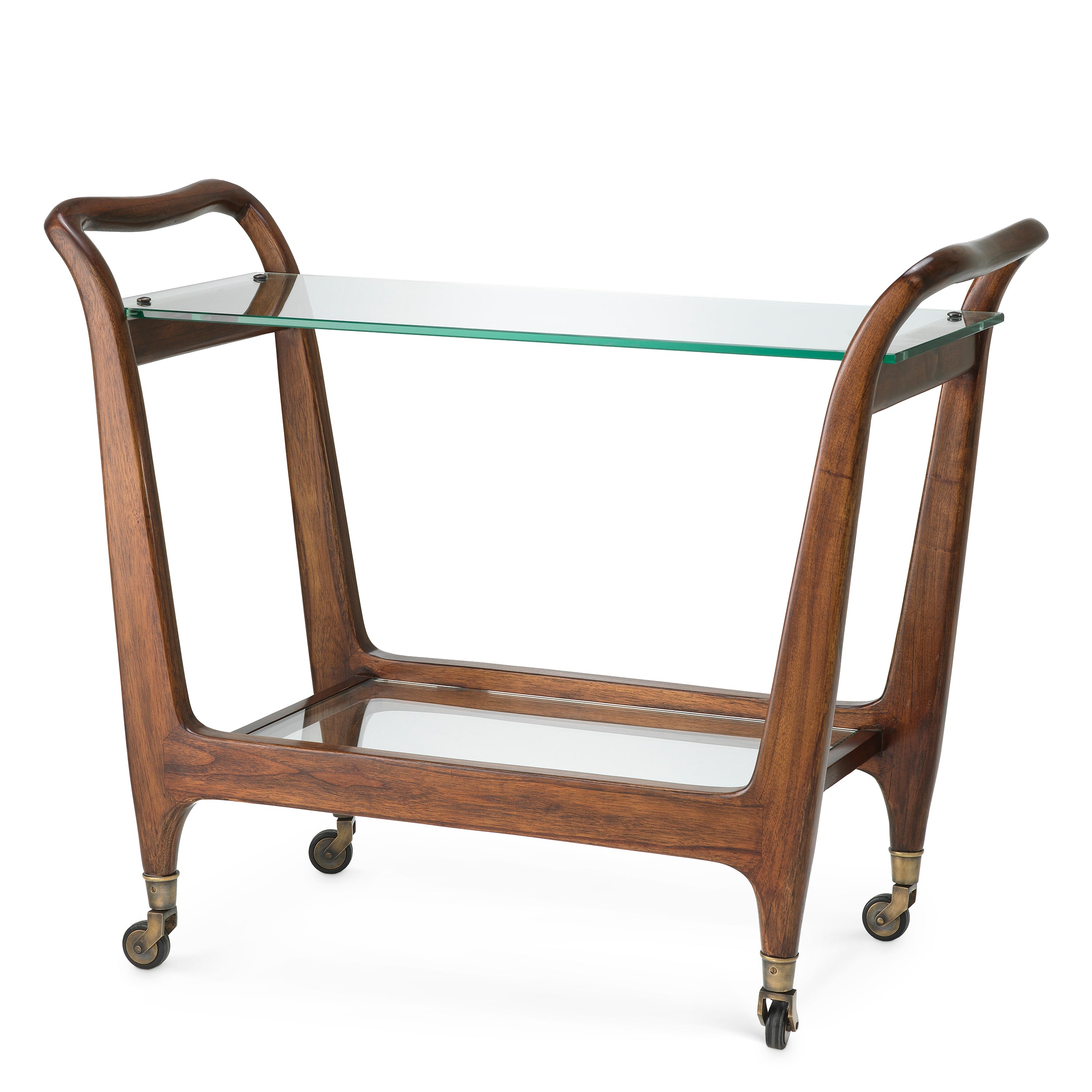 Chariots design en classic marron finish | Eichholtz Trolley Julianne