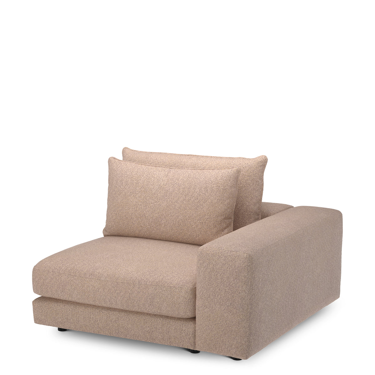 Canapé design haut de gamme en velora greige | Eichholtz Club velora