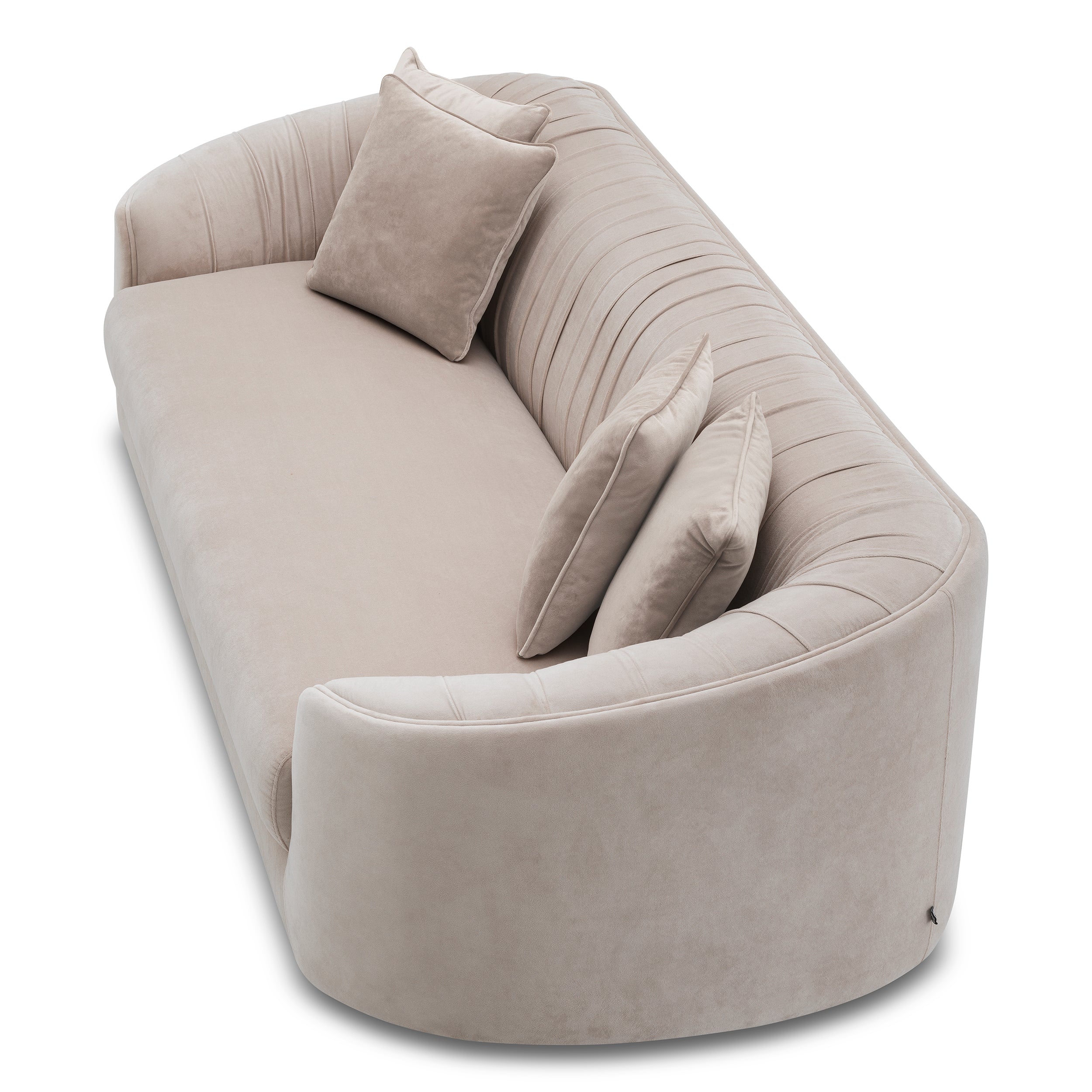 Canape design haut de gamme en amaro creme | Eichholtz Jameson amaro