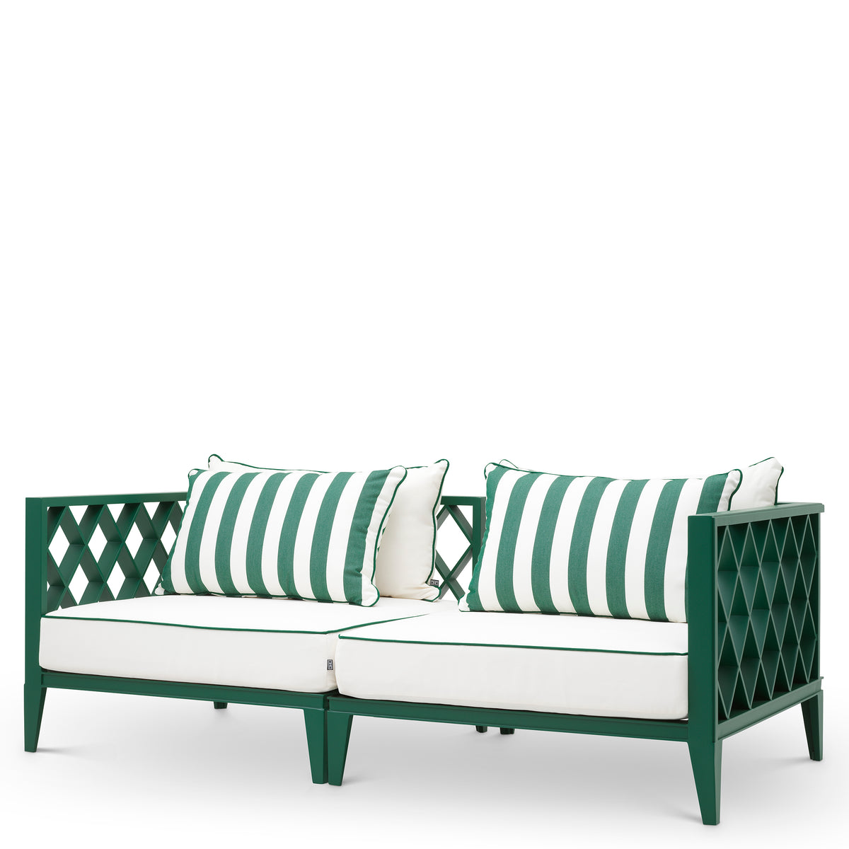 Canape exterieur design en vert finish | Eichholtz Ocean Club