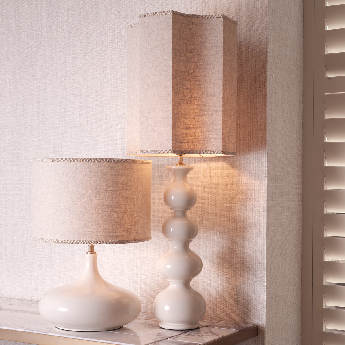 Lampe de table design | Eichholtz Mabel crackled