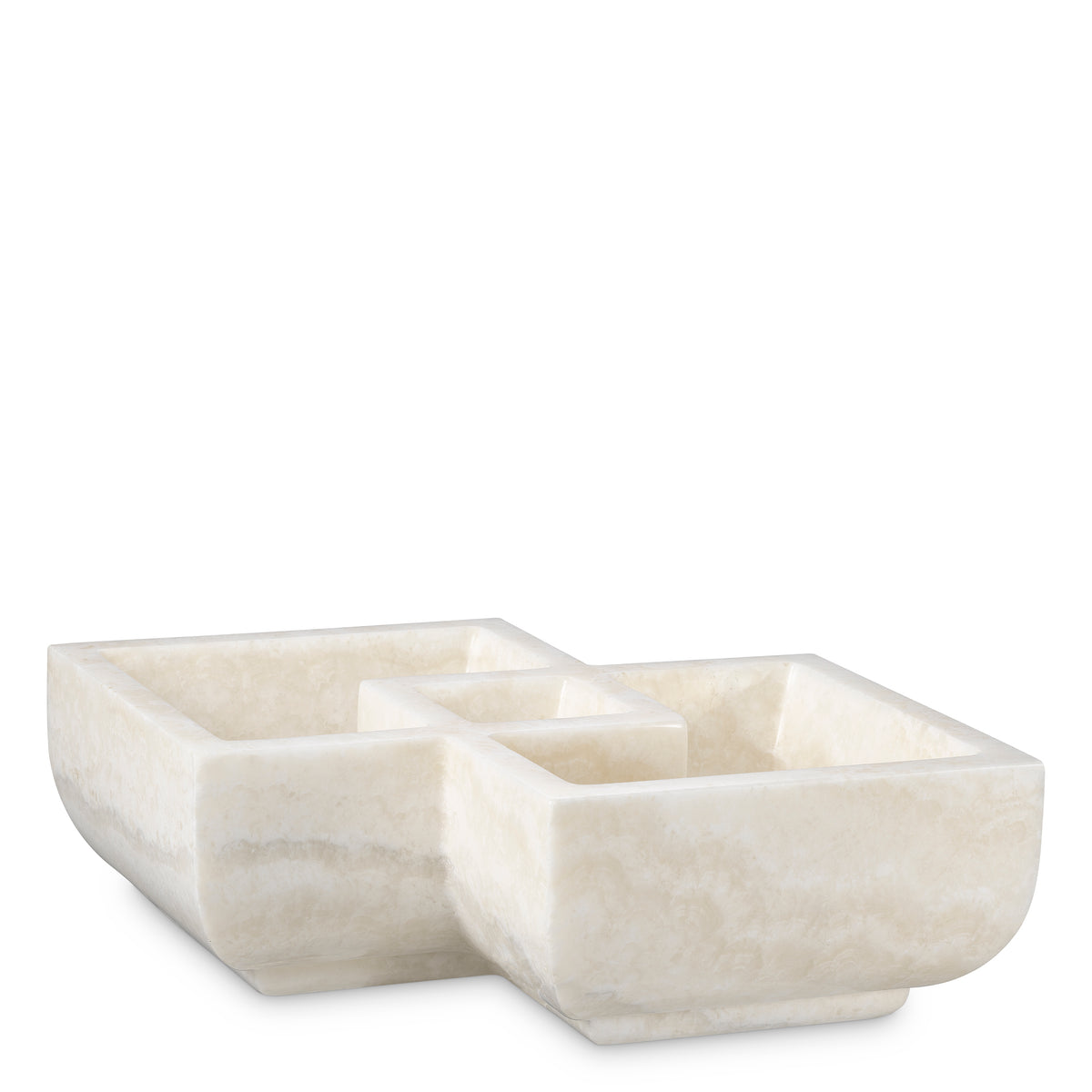 Coupe décorative luxe en naturel onyx | Eichholtz Heber