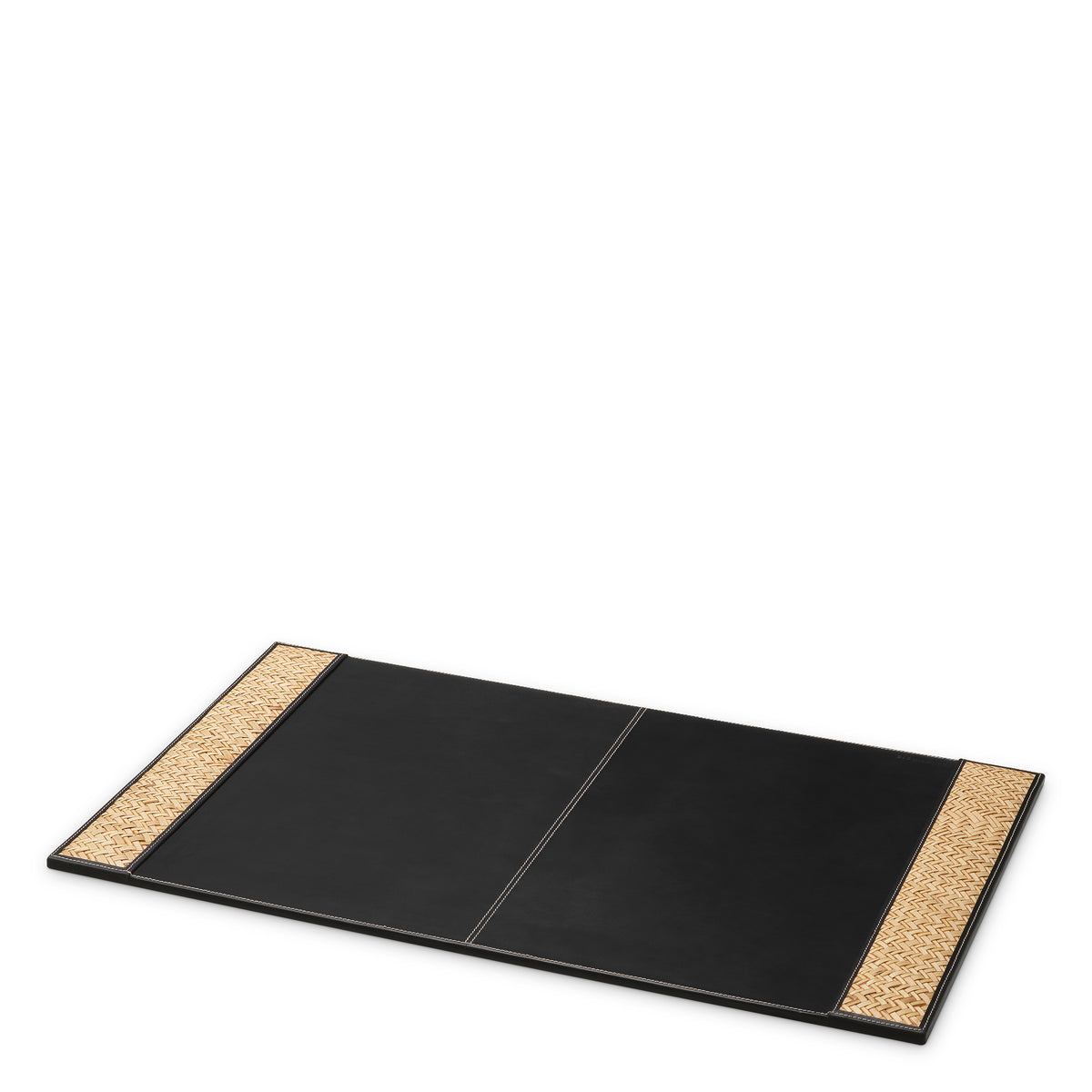 Accessoire décoratif luxe en noir leather | Eichholtz Blotter Taos
