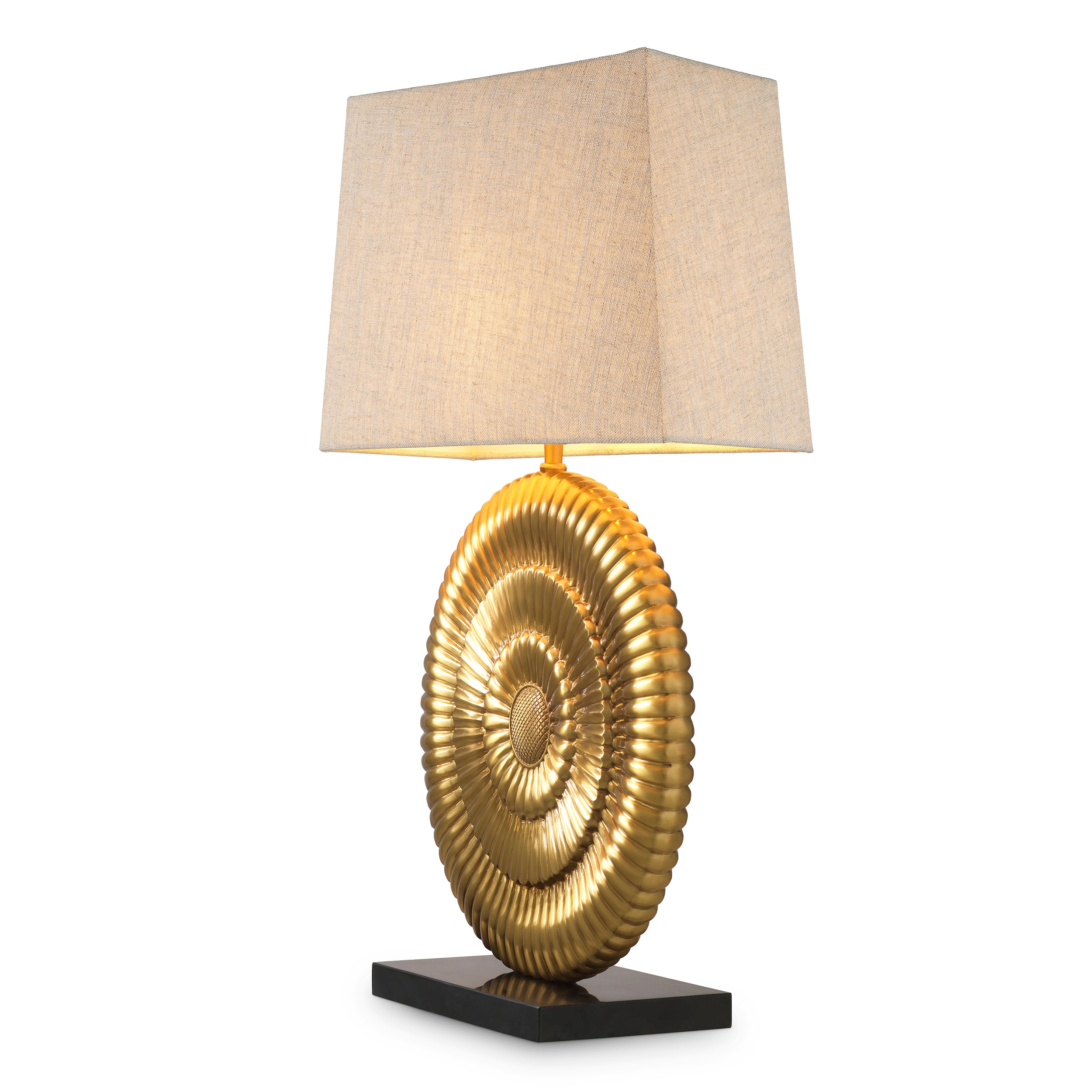 Lampe de table design en antique finition doree | Eichholtz Ramble