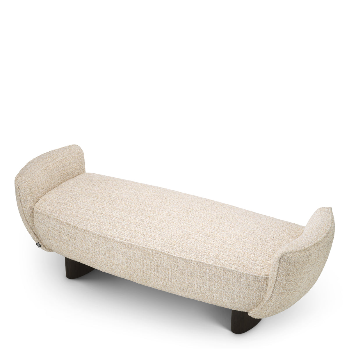 Banquette design en winslow chenille beige | Eichholtz Bench Stirling