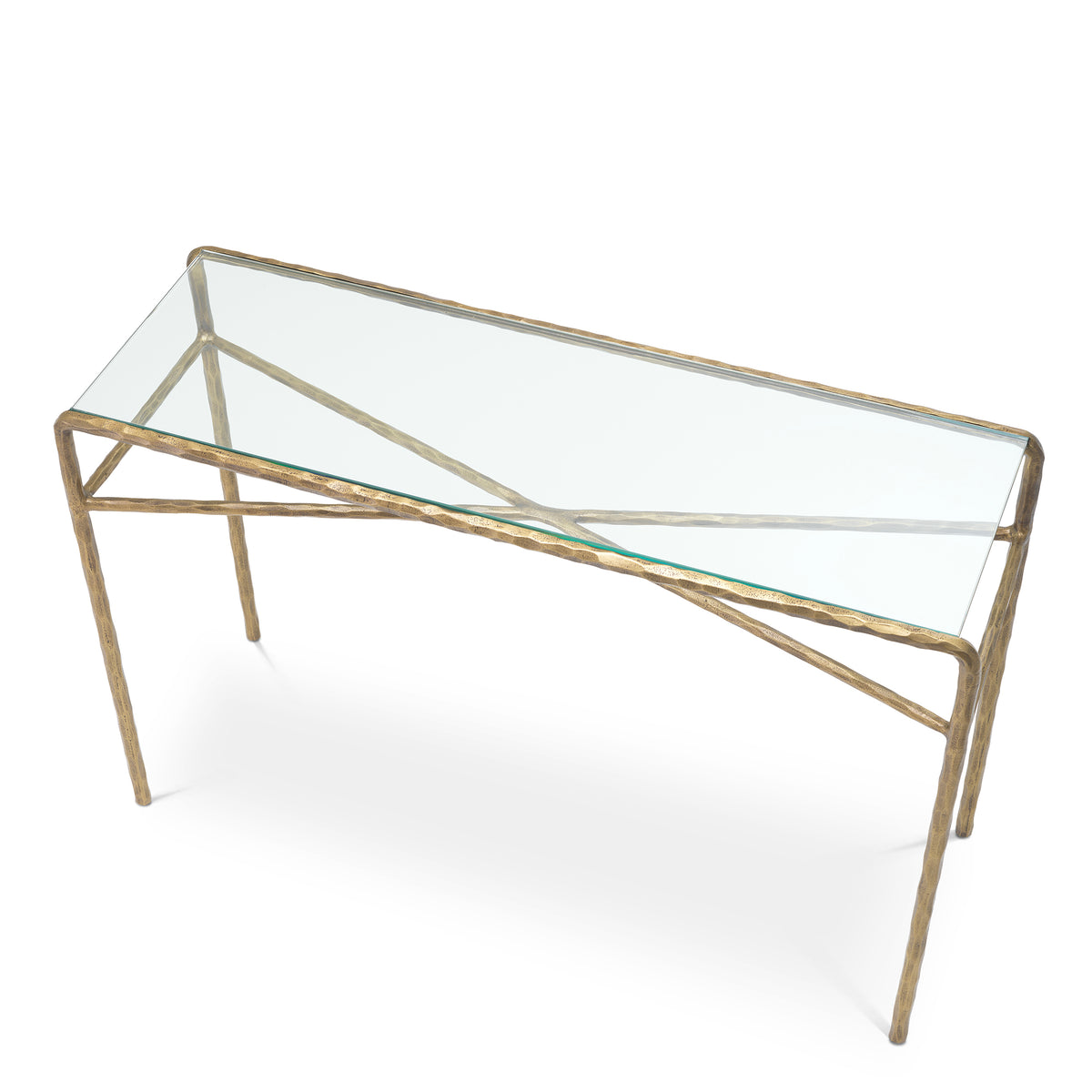 Console design en finition laiton vintage | Eichholtz Xandria