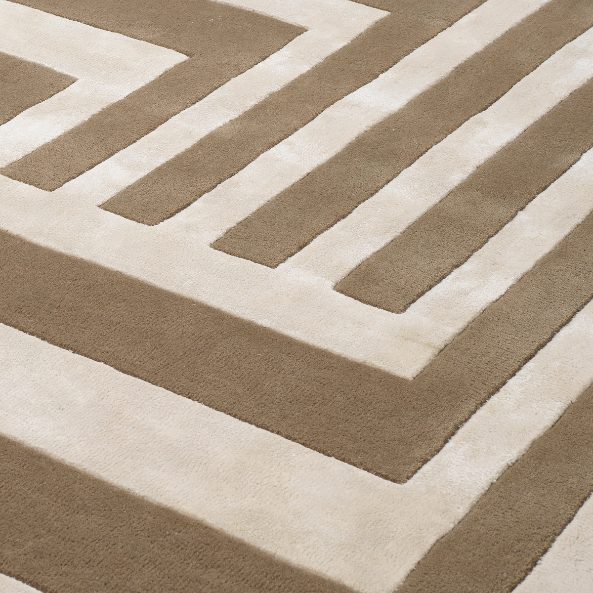Tapis design haut de gamme en silver gris | Eichholtz Rug Radley