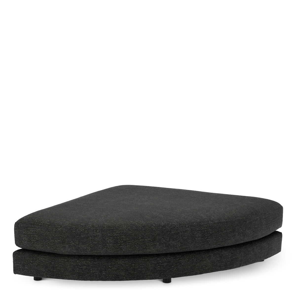 Canapé design haut de gamme en lurano anthracite | Eichholtz Club