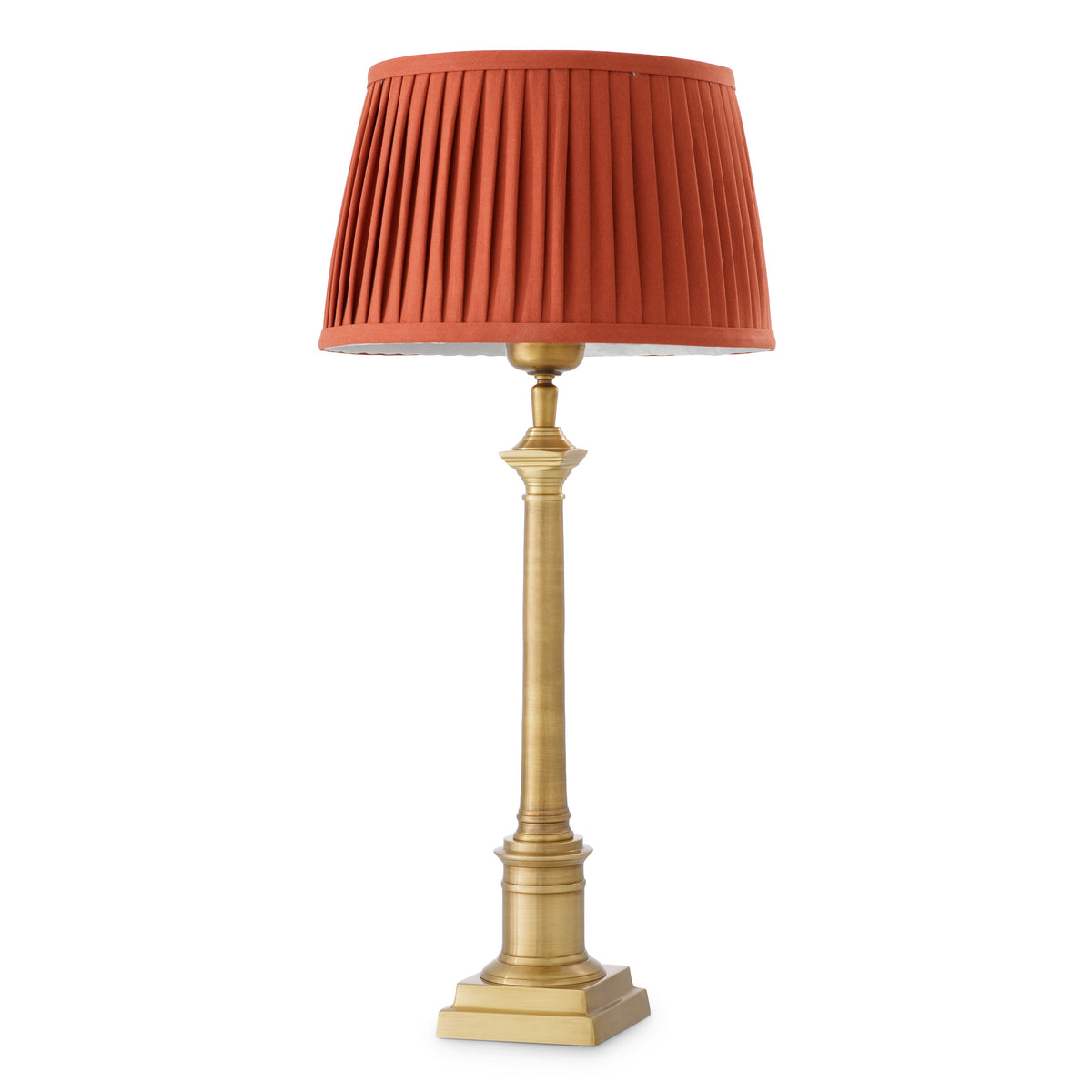 Lampe de table design en finition laiton antique | Eichholtz Cologne
