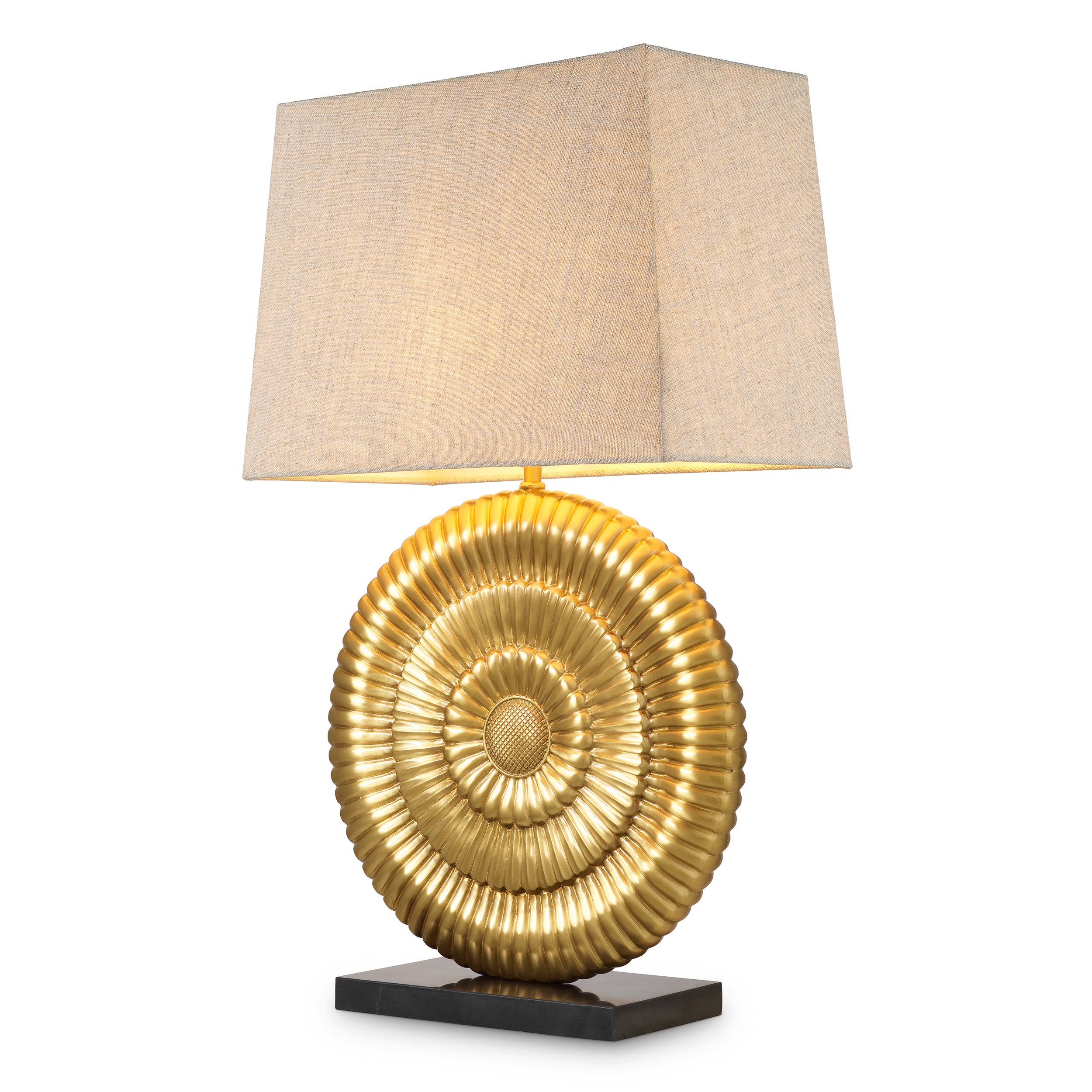 Lampe de table design en antique finition doree | Eichholtz Ramble