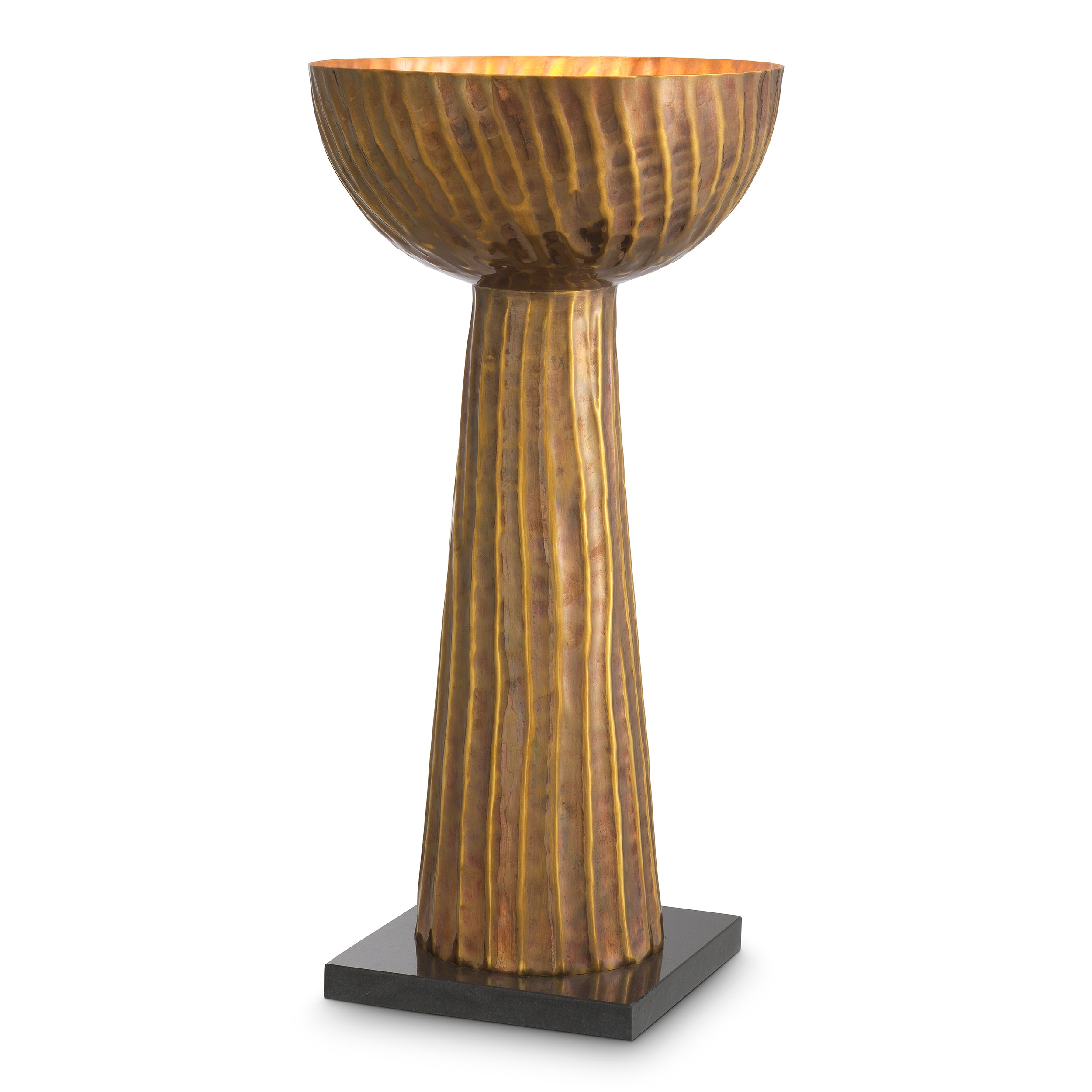 Lampe de table design en finition laiton vintage | Eichholtz Fenwick