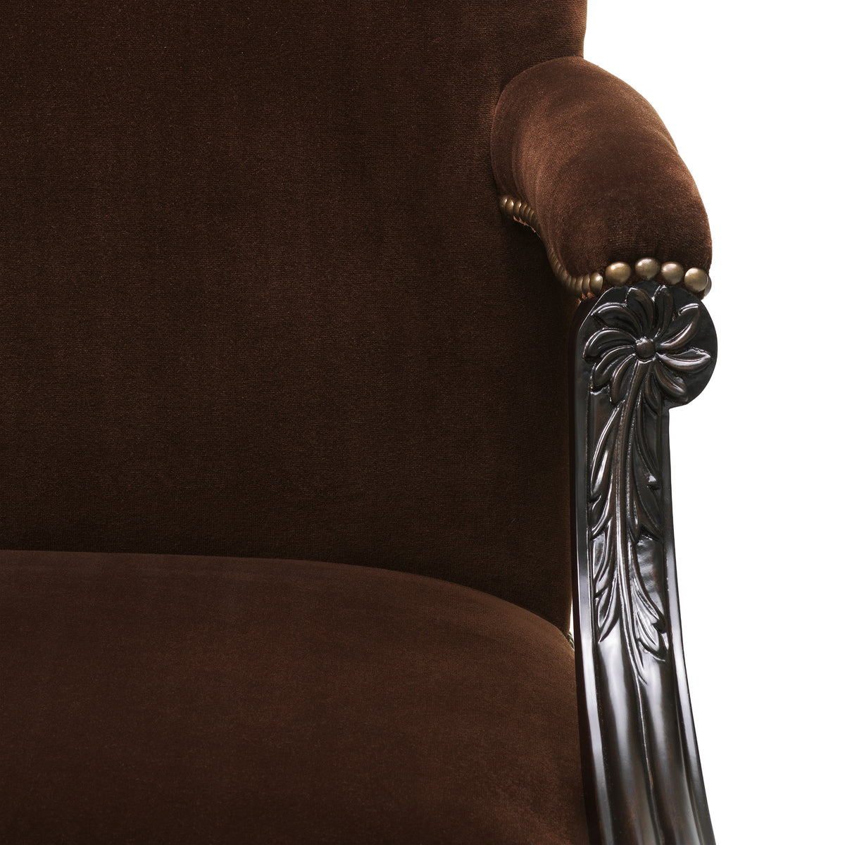 Fauteuil design haut de gamme en eucalyptus finish | Eichholtz Elisha