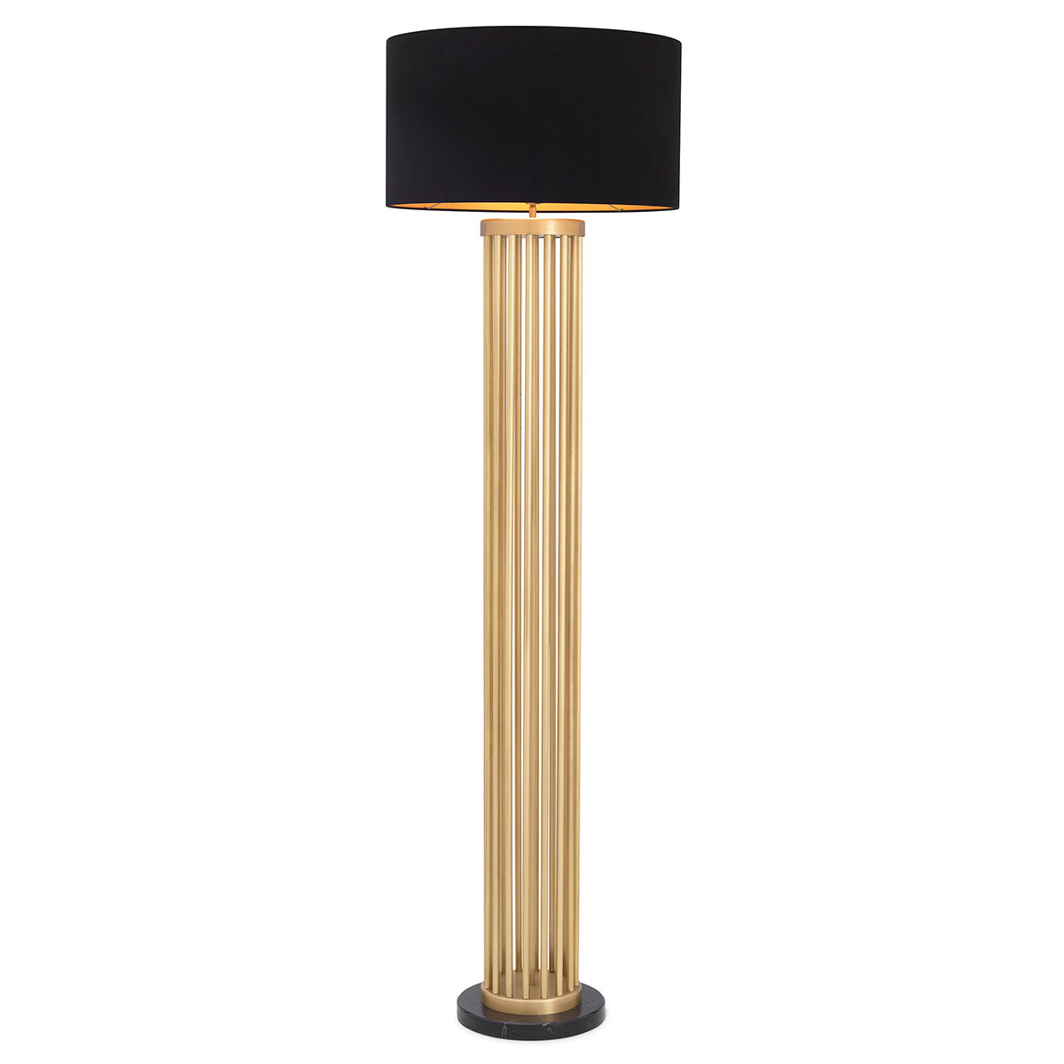 Lampadaire design en finition laiton antique | Eichholtz Condo