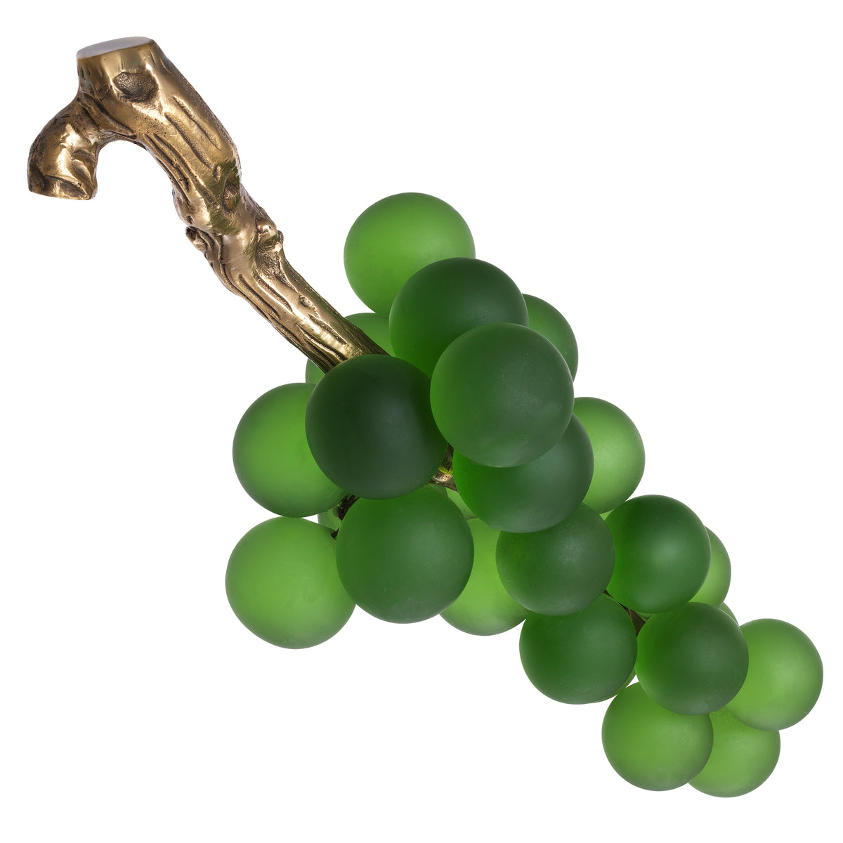 Accessoire décoratif luxe en vert glass | Eichholtz French Grapes