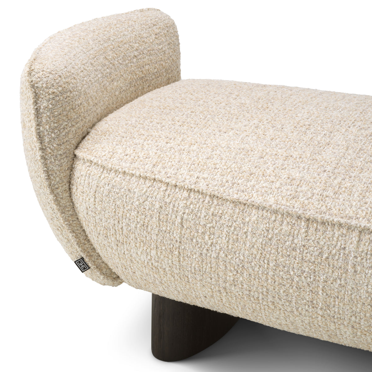 Banquette design en winslow chenille beige | Eichholtz Bench Stirling