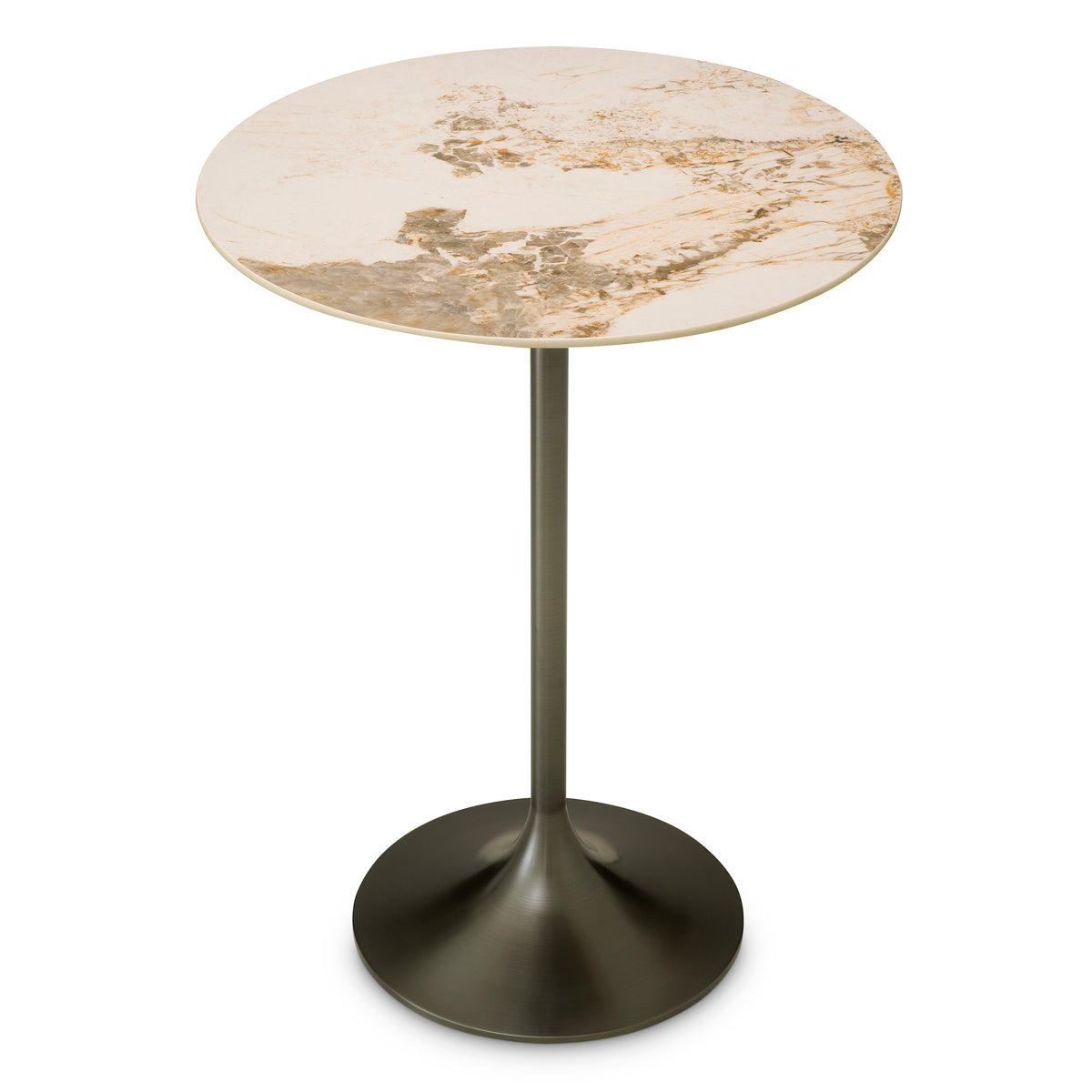 Table salle à manger design en finition bronze | Eichholtz Tazio