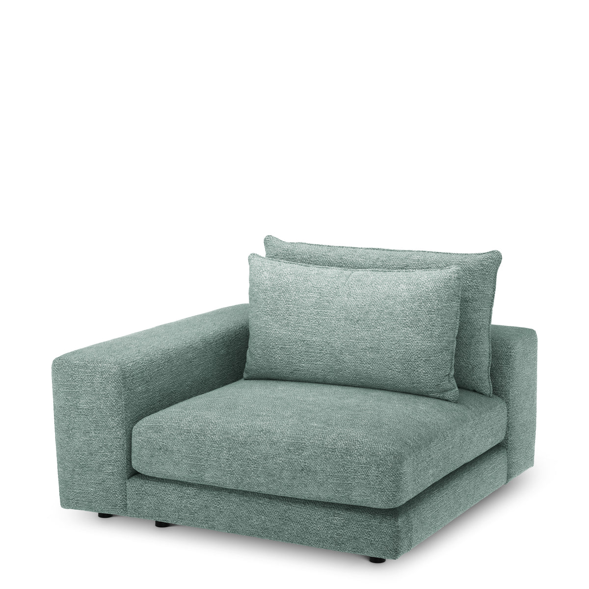Canapé design haut de gamme en lurano turquoise | Eichholtz Club