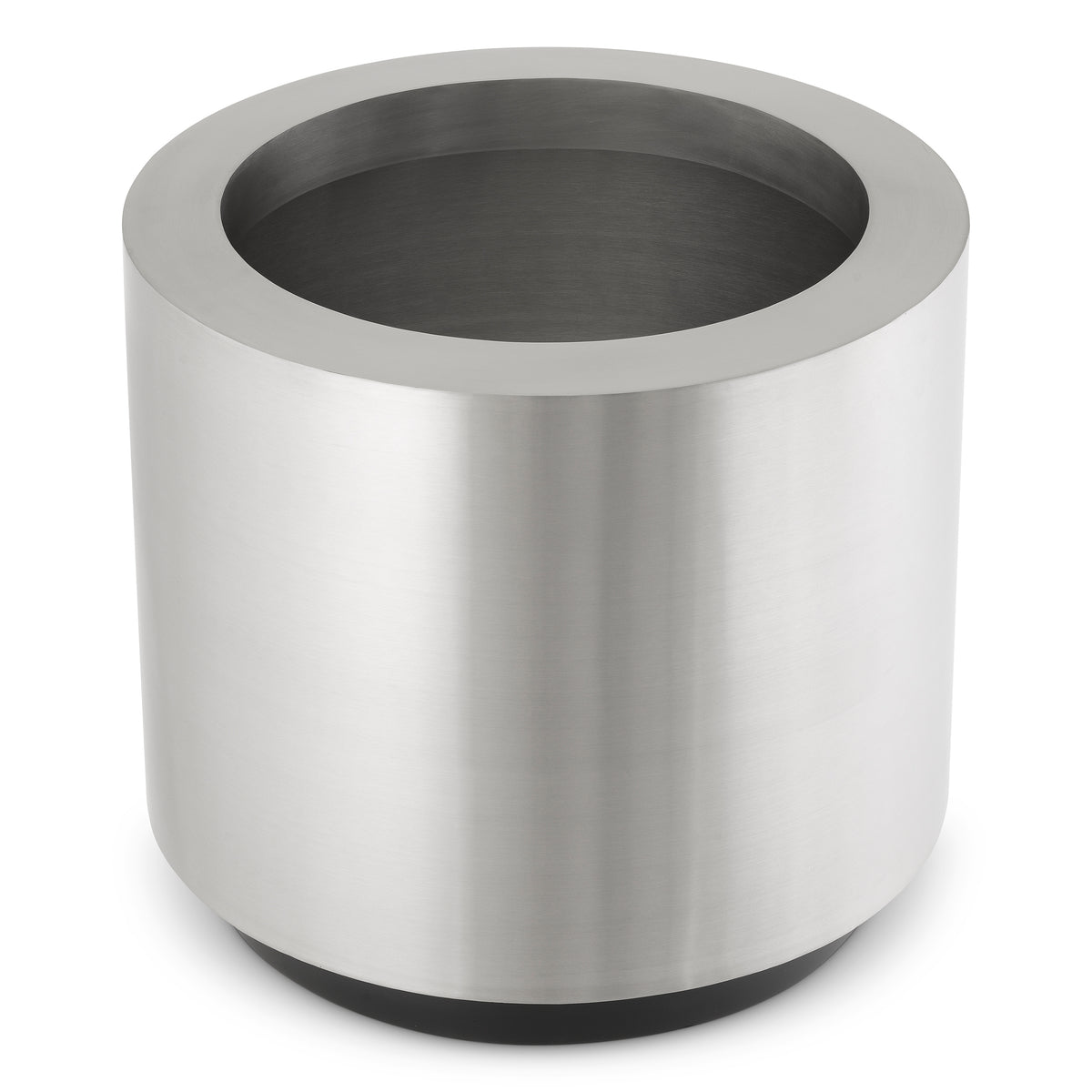 Decoration design en brushed steel finish | Eichholtz Jasper round