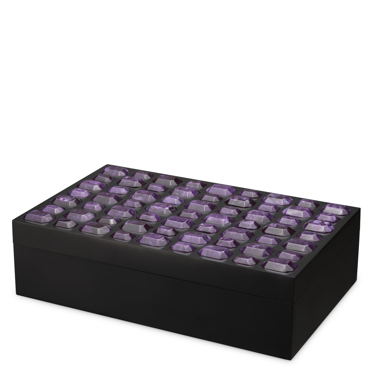 Boite decorative luxe en finition noire | Eichholtz Box Lucida
