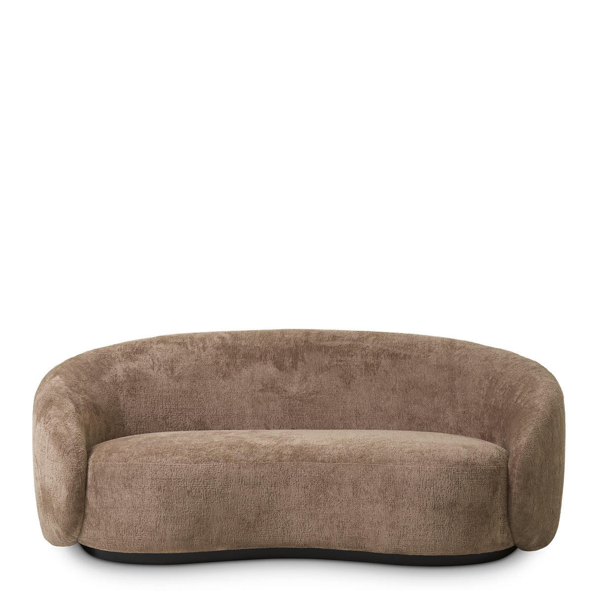 Canapé design haut de gamme en avelin marron | Eichholtz Amore avelin